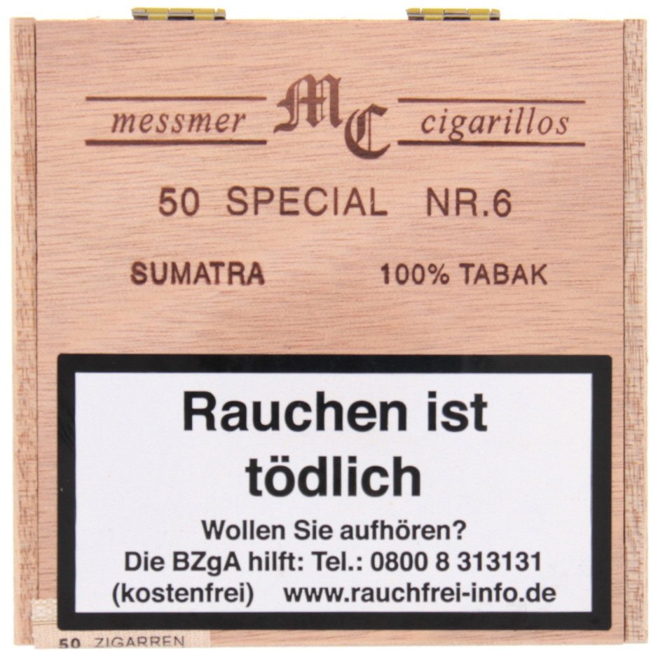 Messmer MC Special No. 6 Sumatra 50er
