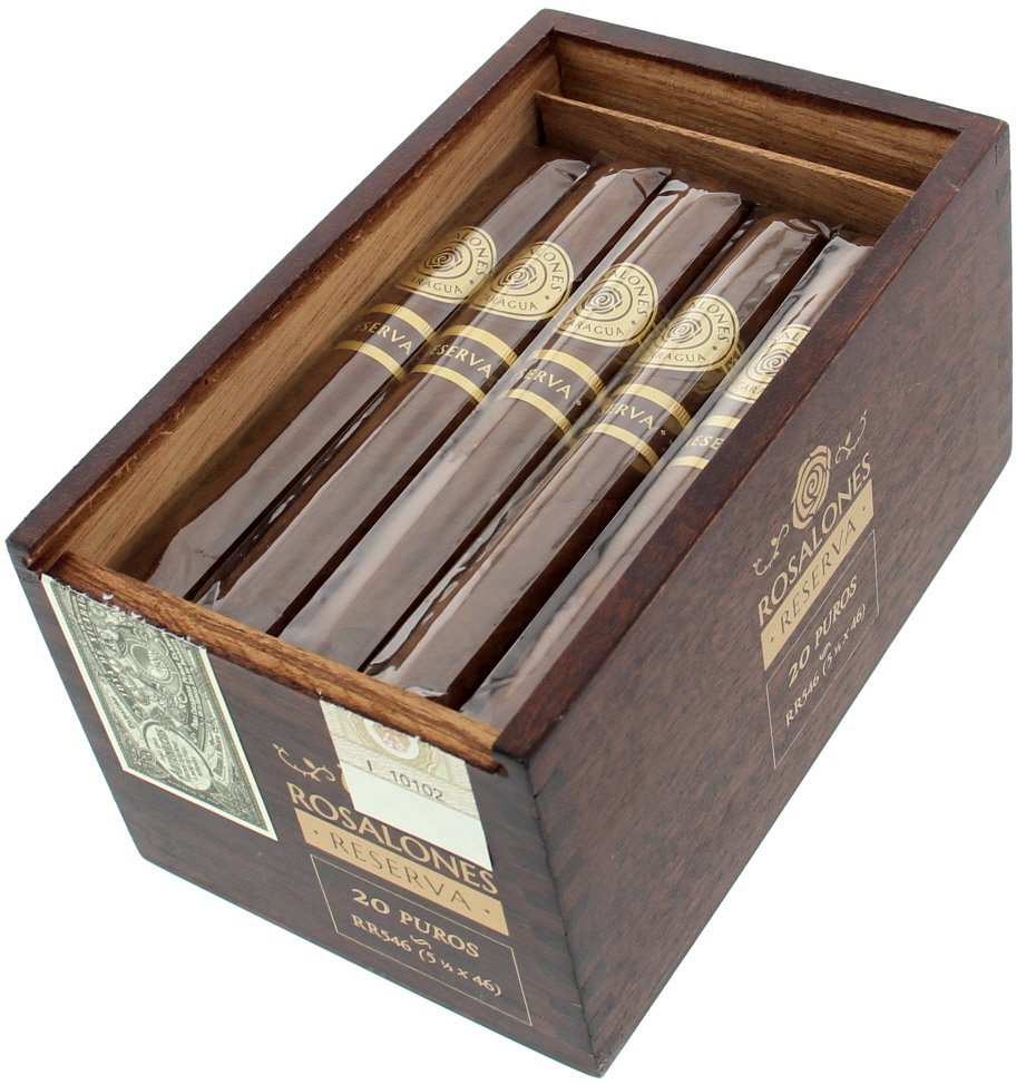 Joya de Nicaragua Rosalones Reserva R546 Corona (5.5x46) Kiste offen