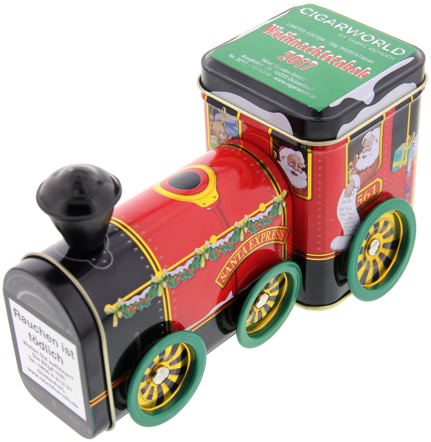 CIGARWORLD Pfeifentabak Weihnachtsedition 2017 (50g Schmuckdose)