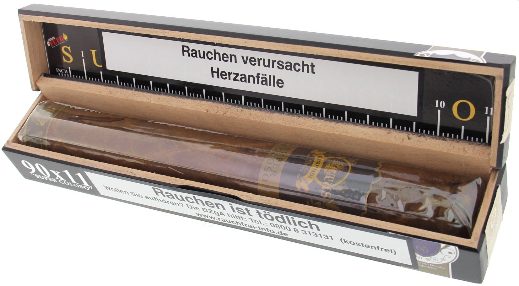 Exactus Maduro Super Coloso Kiste offen