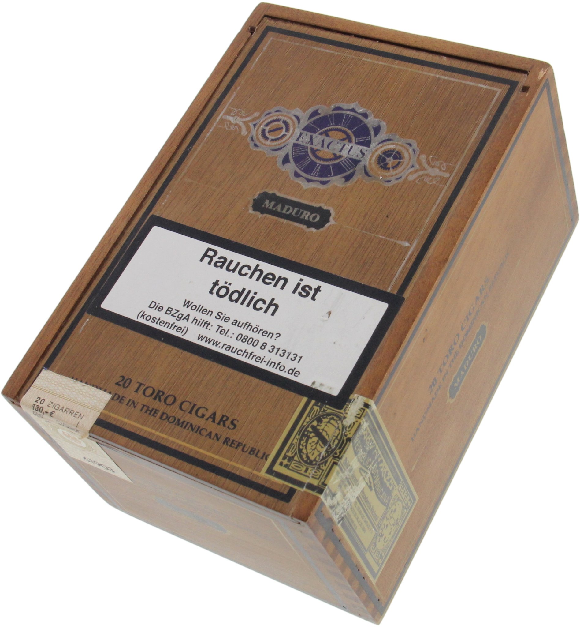 El Artista Exactus Maduro Toro Kiste