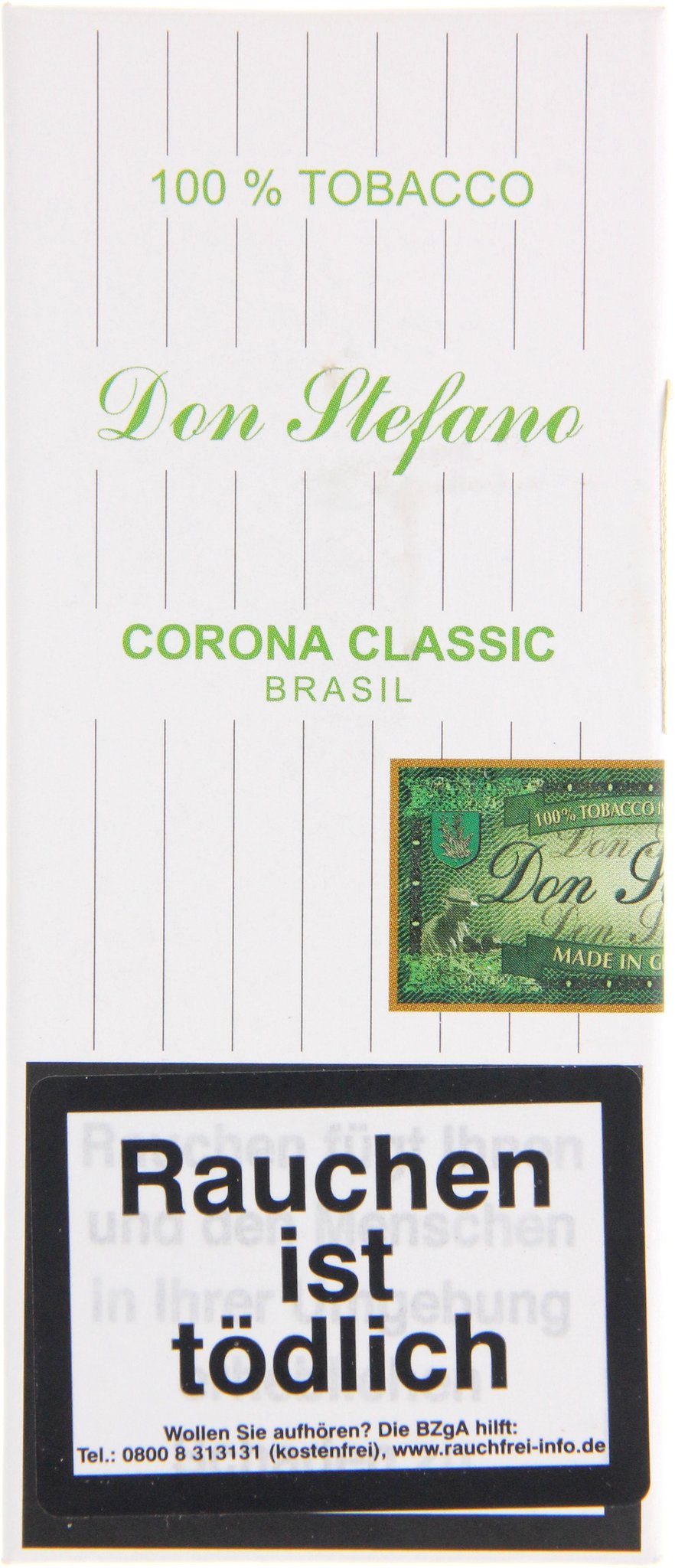Don Stefano Corona Classic Brasil 3er Zigarre