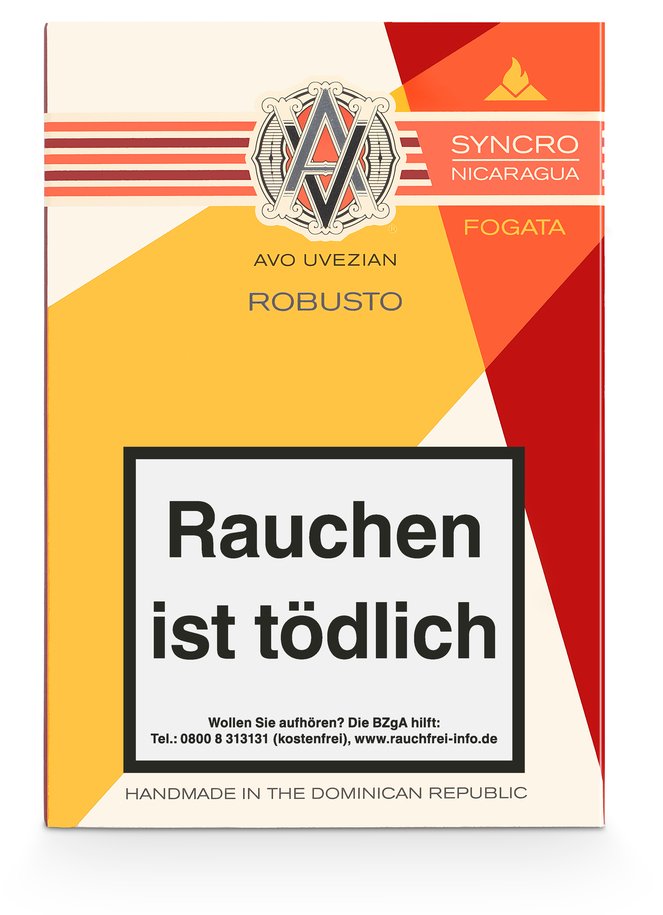 AVO Syncro Nicaragua Fogata Robusto 4er