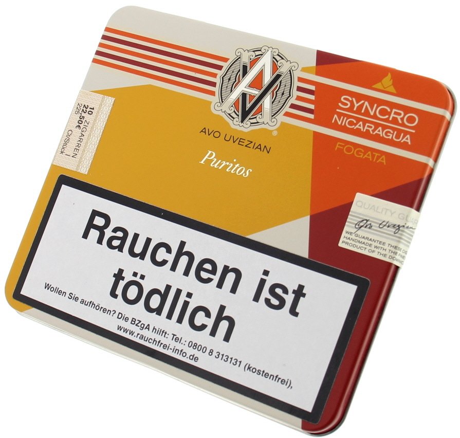AVO Syncro Nicaragua Fogata Puritos 10er Dose