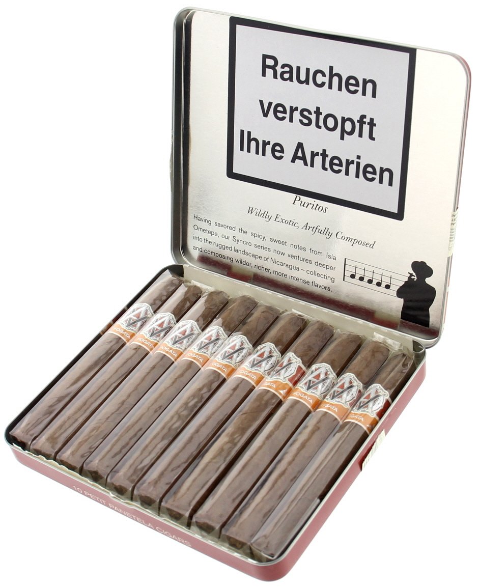 AVO Syncro Nicaragua Fogata Puritos 10er Dose offen