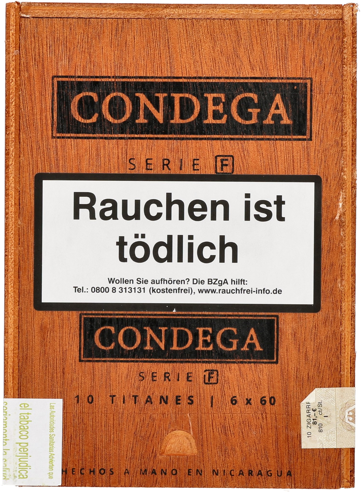 Condega Serie F Titanes (Gran Titan)_Kiste