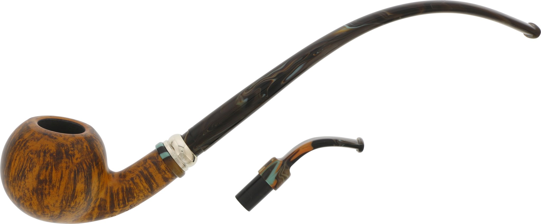 Neerup Classic Group 2 Churchwarden (Nr. 26) mit kurzem Zusatzmundstück