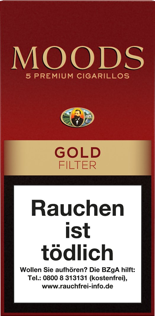 Dannemann Moods Gold Filter (ehemals Taste)