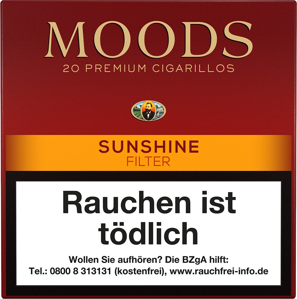 Dannemann Moods Sunshine Filter Dipped (20er) Design 2021