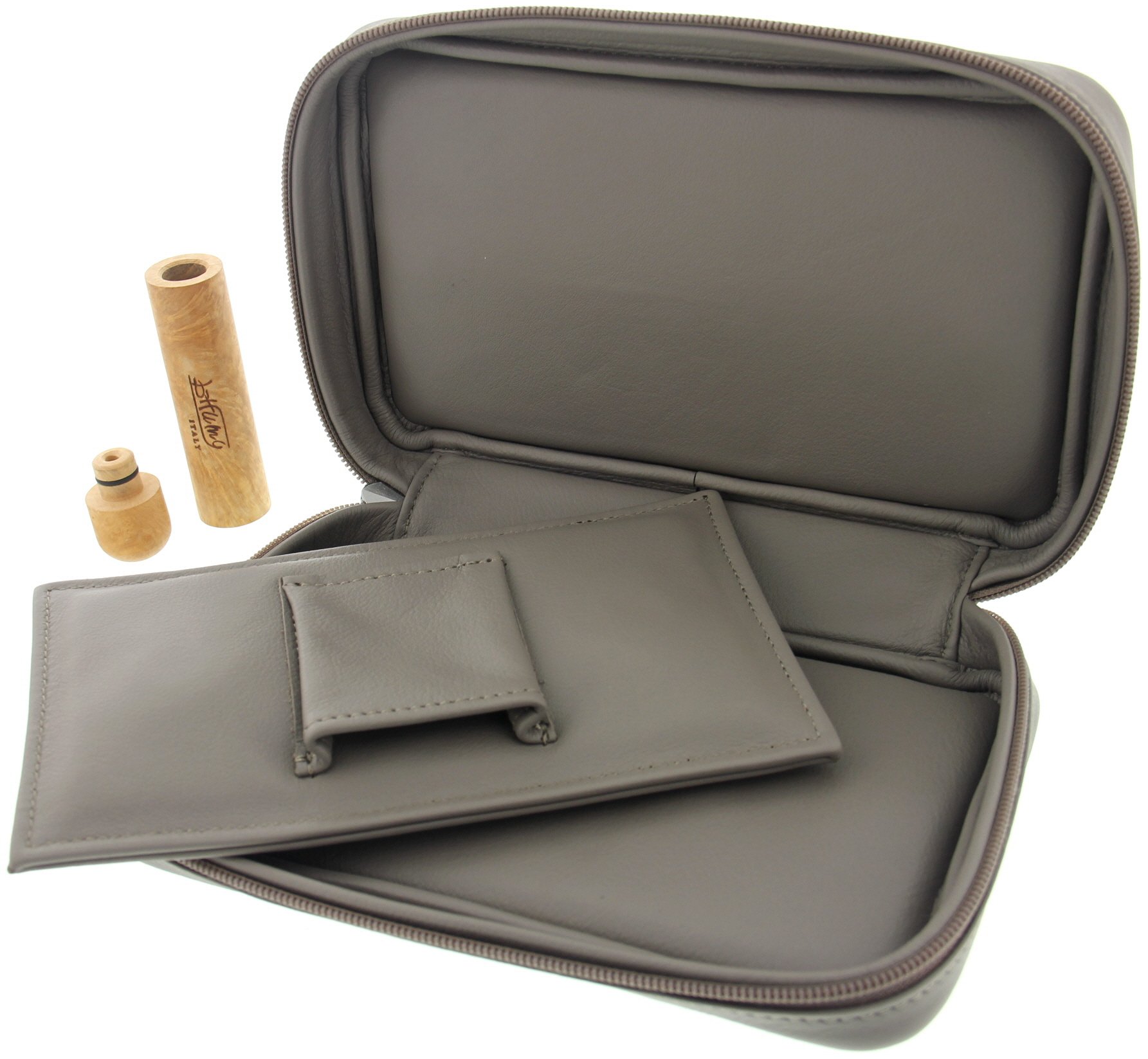 Claudio Albieri Etui Traveledition Zinco offen Detailbild