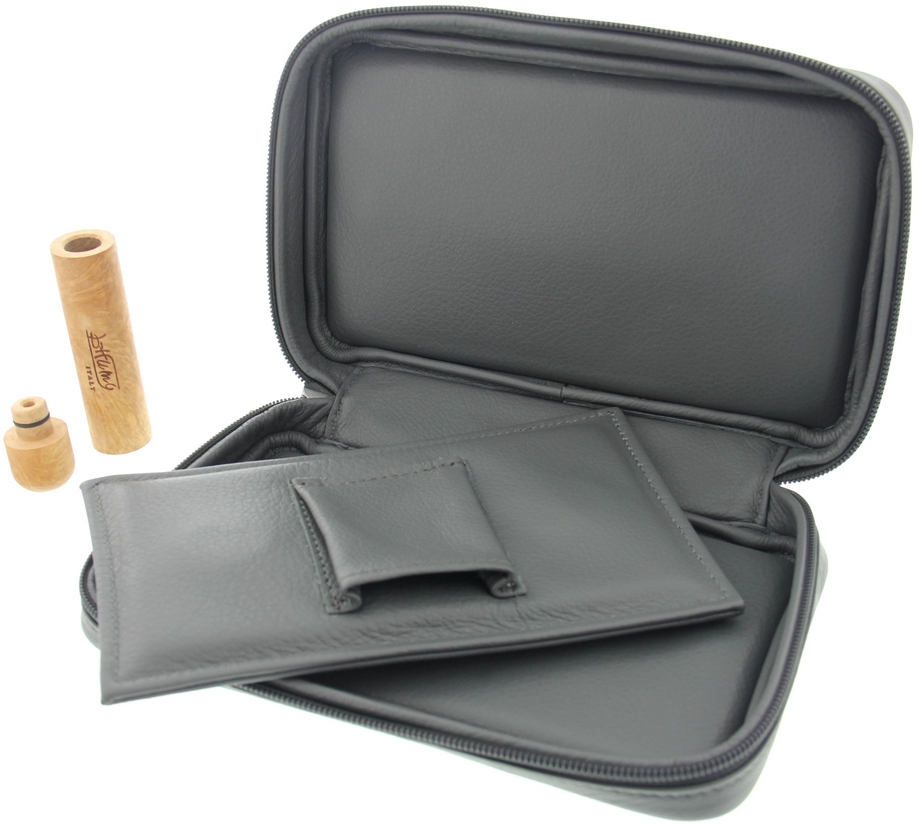 Claudio Albieri Etui Traveledition Fumo offen Detailbild