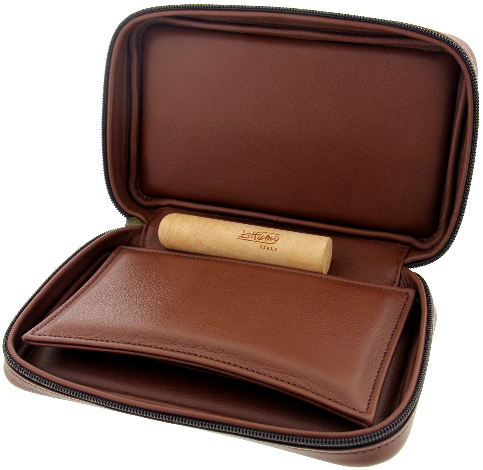 Claudio Albieri Etui Traveledition Bruciato offen