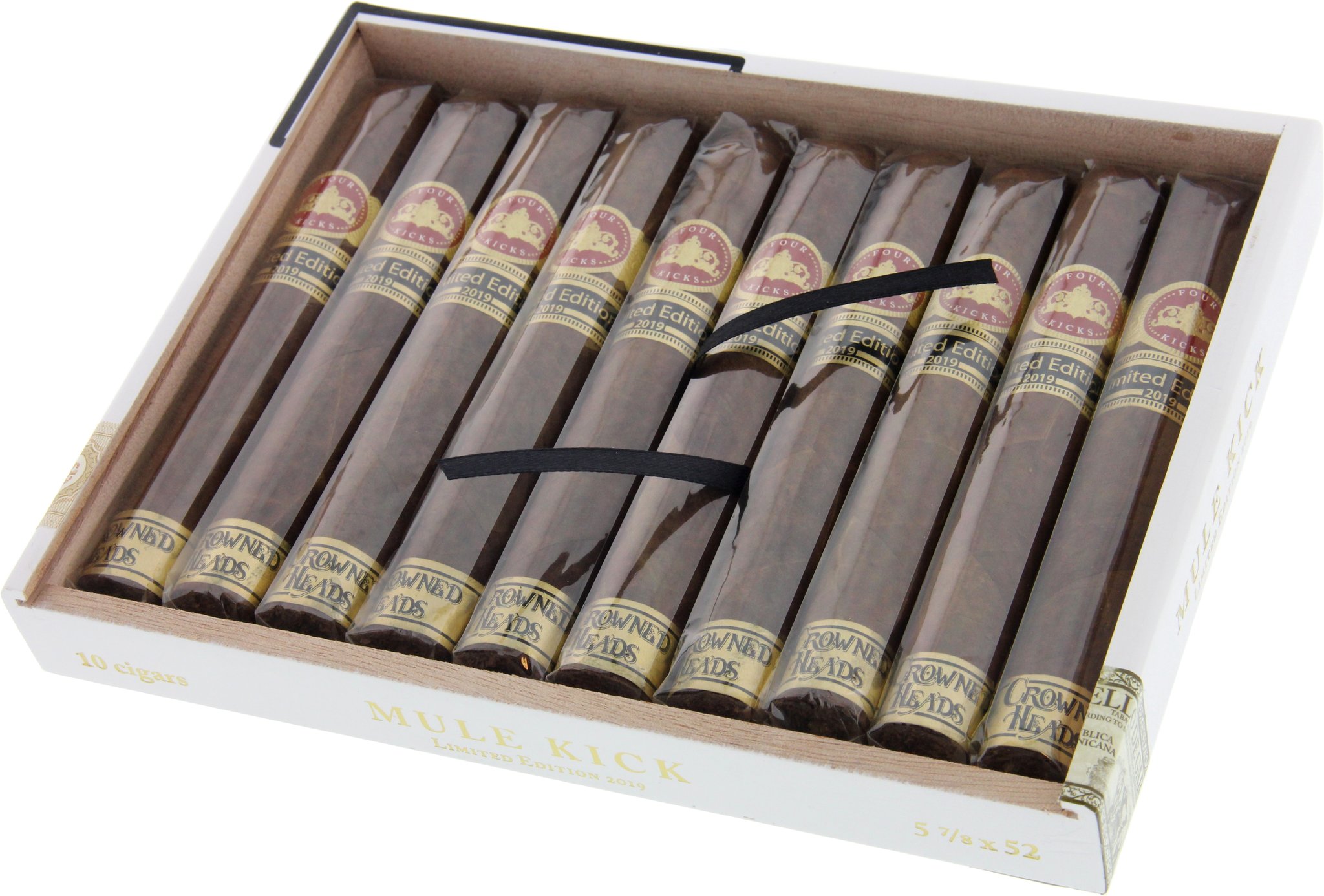 Four Kicks Mule Kick  Limited Edition 2019 Kiste offen