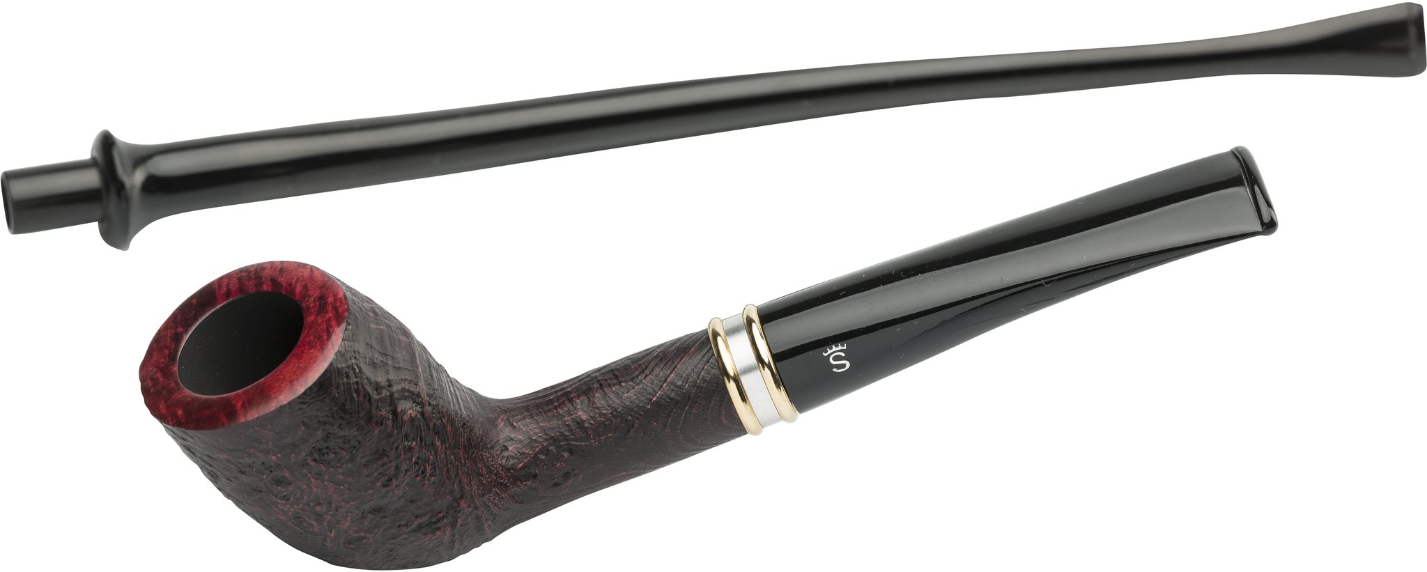 Stanwell Hans Christian Andersen sandblast Modell 1A  Detailbild