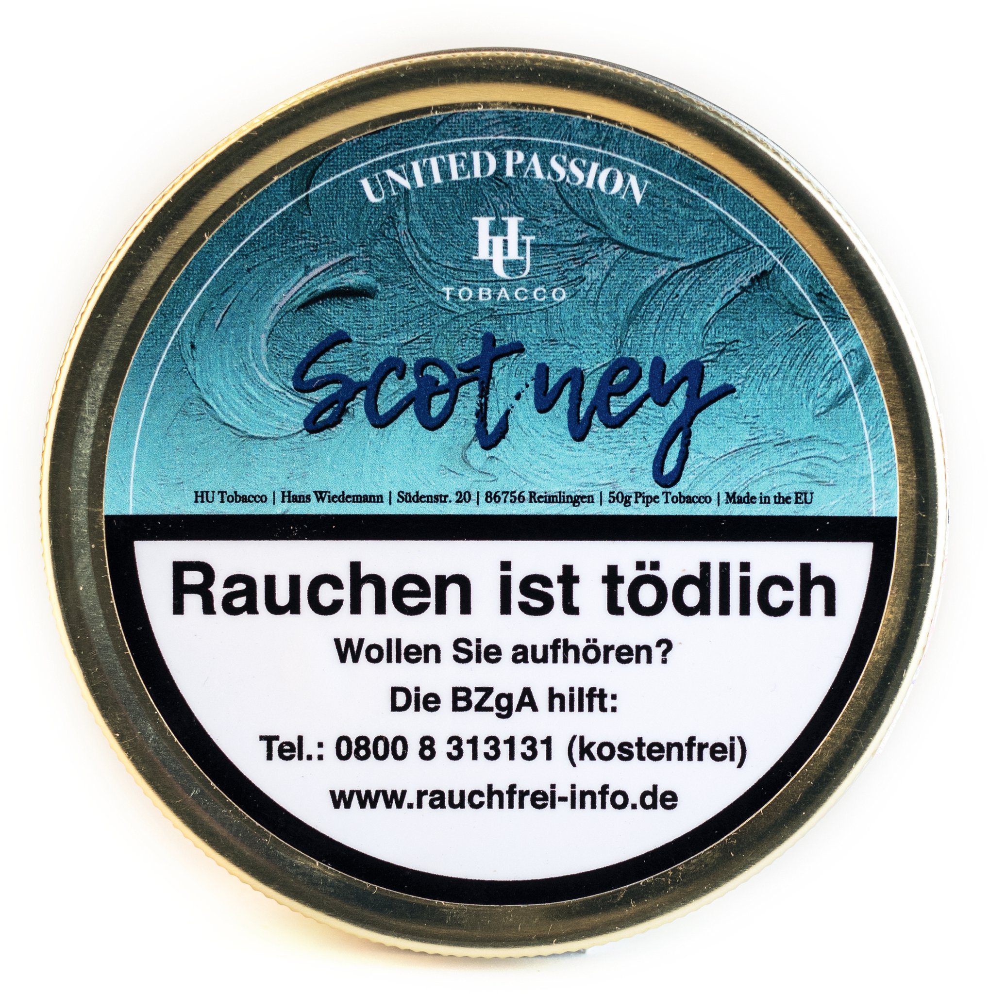 HU Tobacco United Passion Scotney 50g Dose