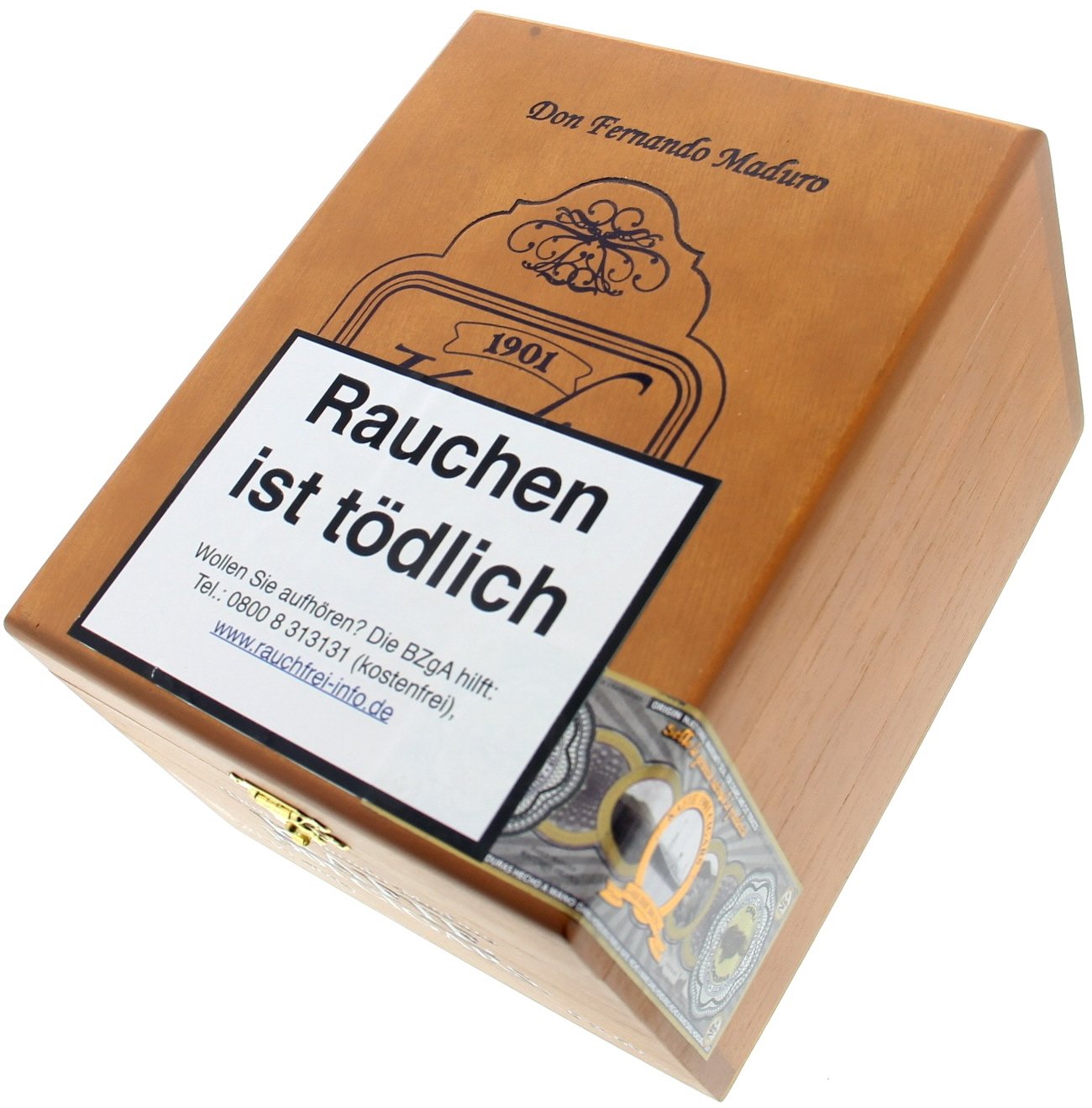 Kafie 1901 Don Fernando Maduro VI Sixty (6x60) Kiste