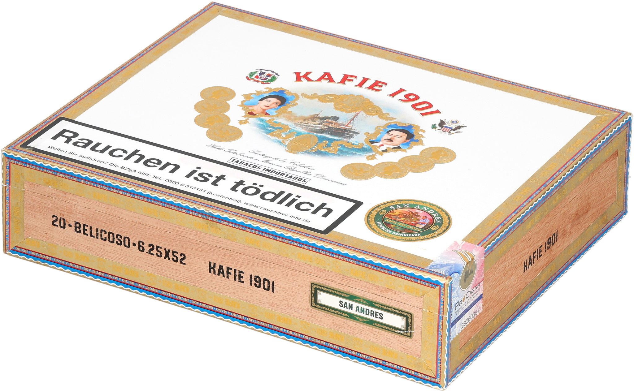 San Andres Belicoso Box