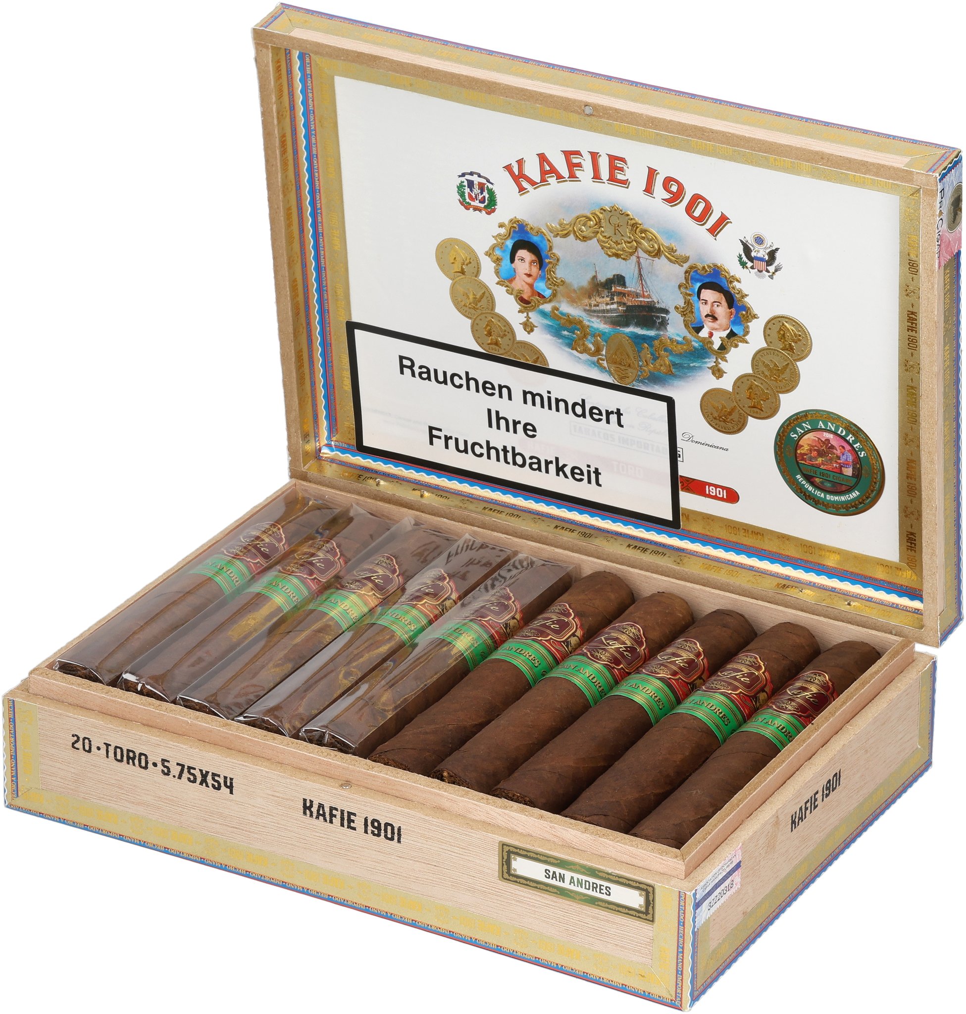 San Andres Toro Box open