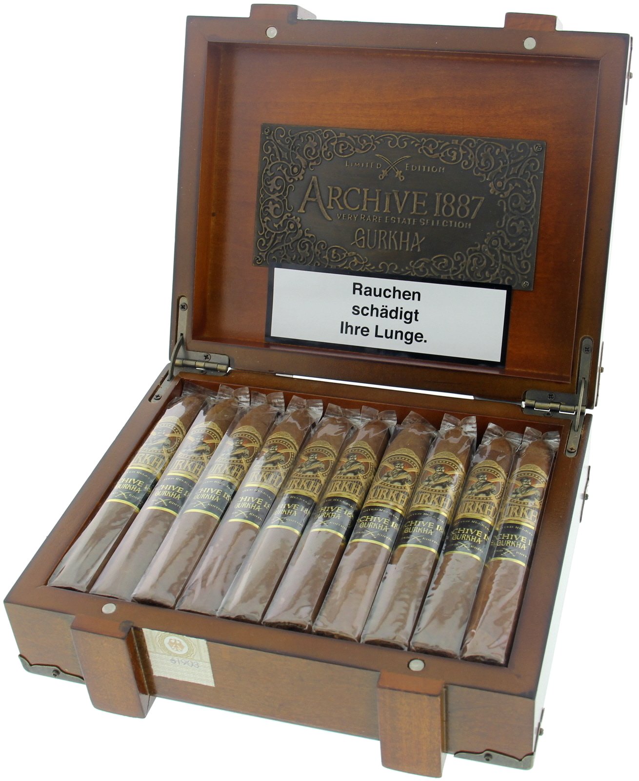 Gurkha Archive Torpedo 6.5x52 Kiste offen