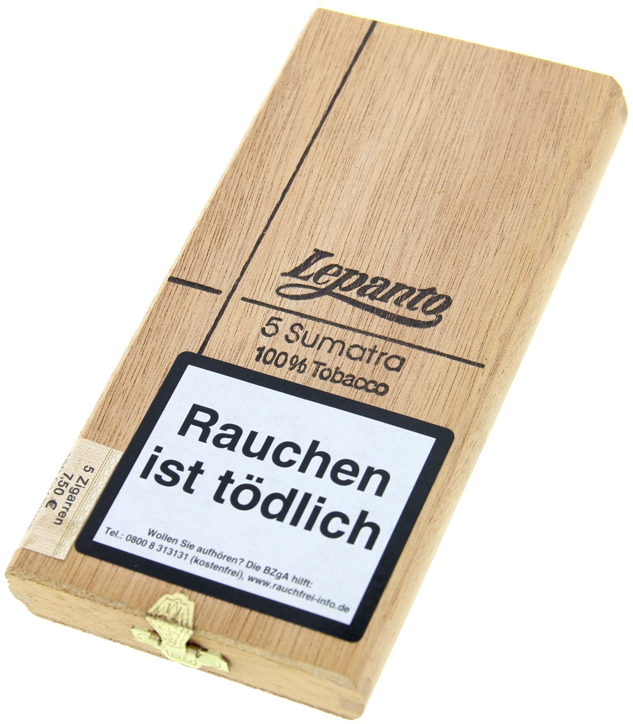 Lepanto Panatela Sumatra (744) 5er Kiste