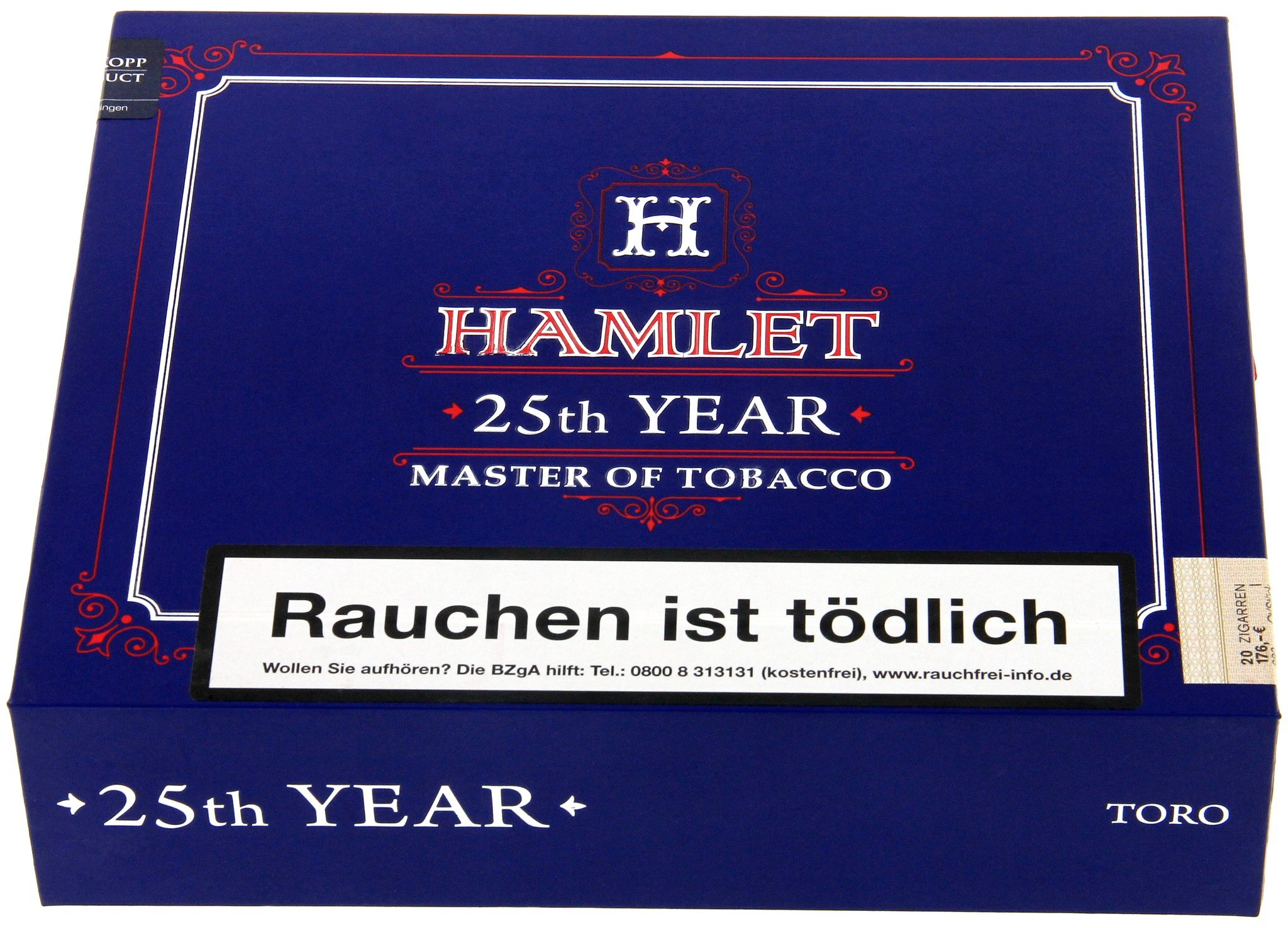 Rocky Patel Tabaquero Hamlet Paredes 25th Year Toro Kiste