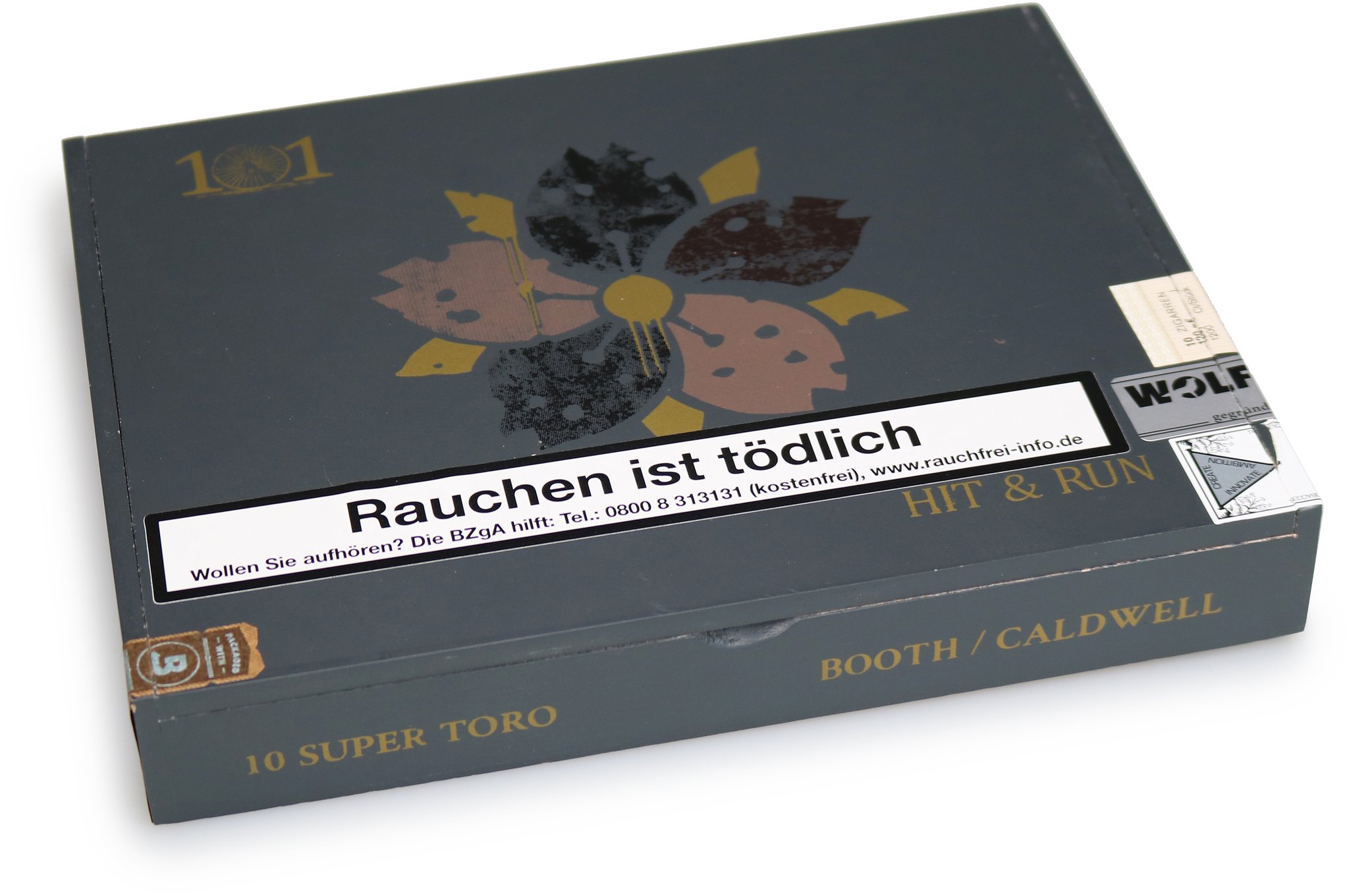 Caldwell Hit & Run Super Toro Edition Limitada 2018 Kiste