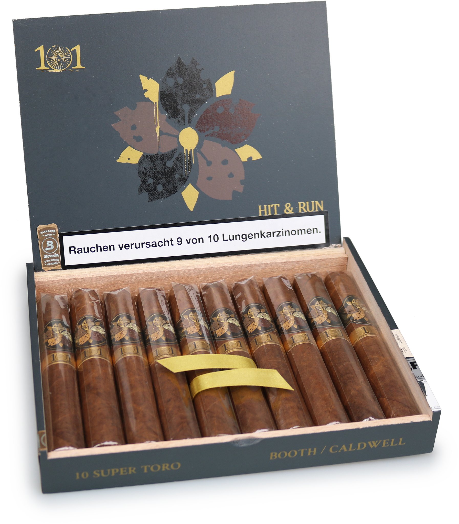 Caldwell Hit & Run Super Toro Edition Limitada 2018 Kiste offen