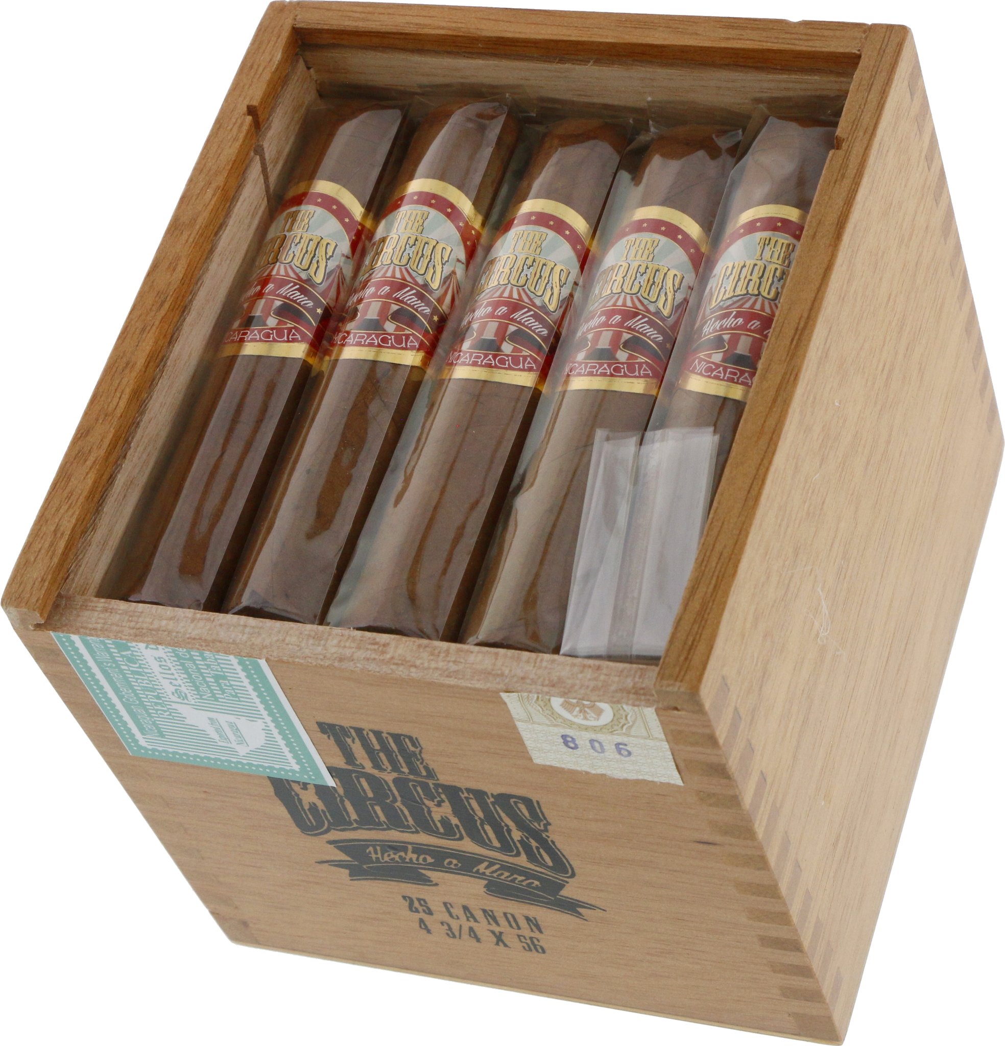 El Viejo Continente The CIRCUS Canon (4.75x56) Kiste offen