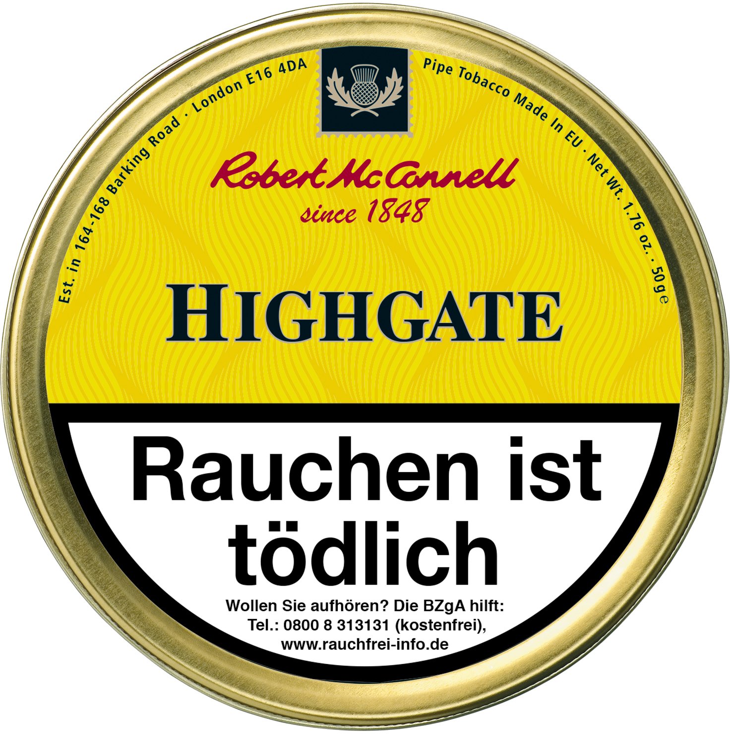 Robert McConnell Heritage Highgate 50g