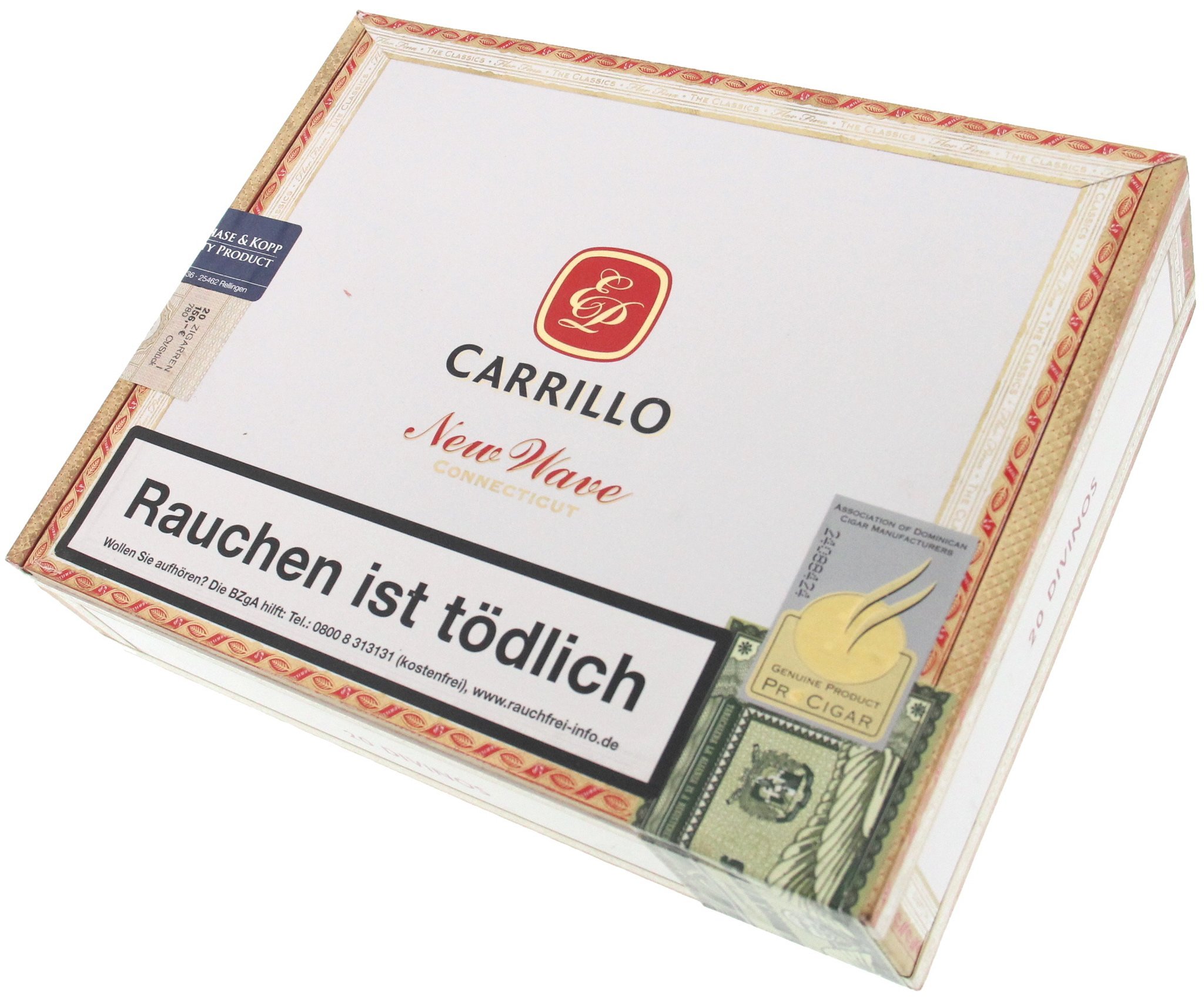 EPC Ernesto Perez-Carrillo NEW WAVE Connecticut Divinos (Toro) Kiste