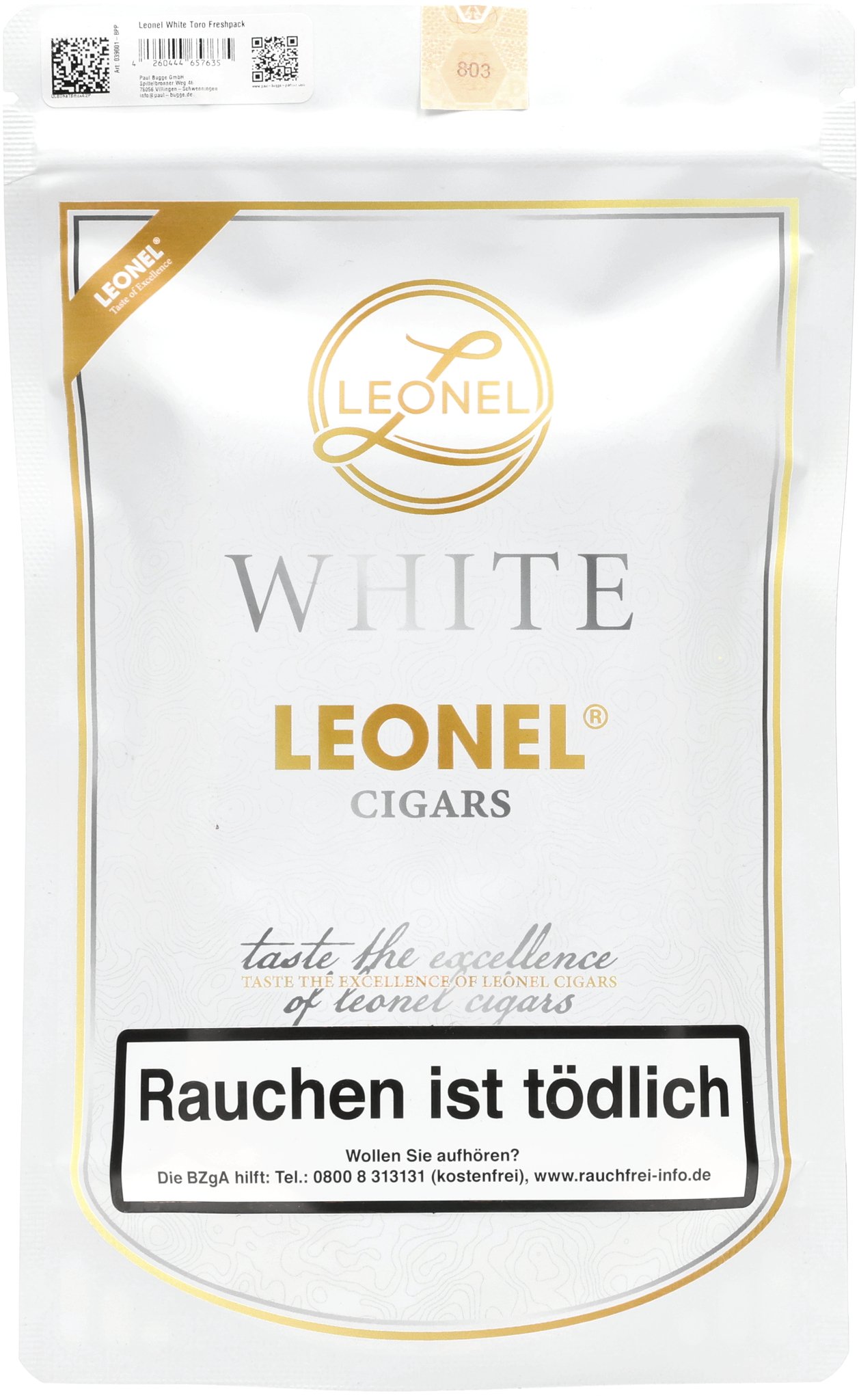 Leonel White Toro_Freshpack
