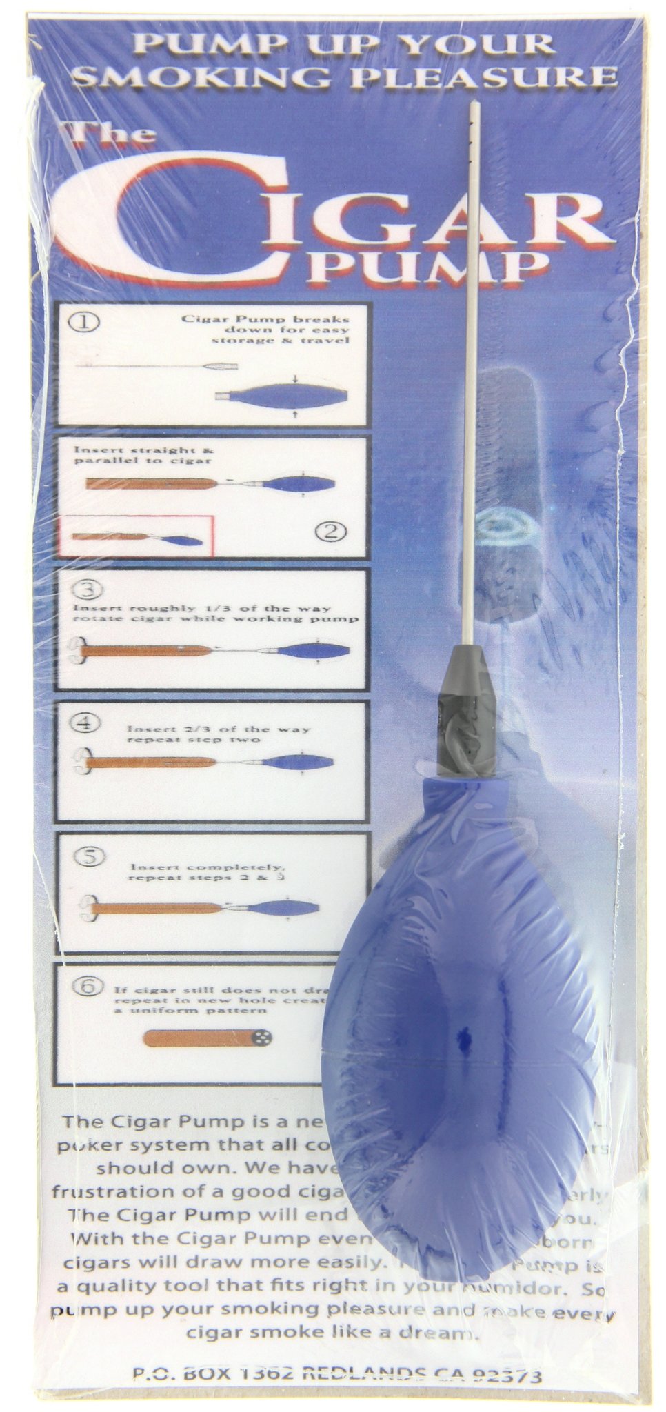 Cigar Pump blau