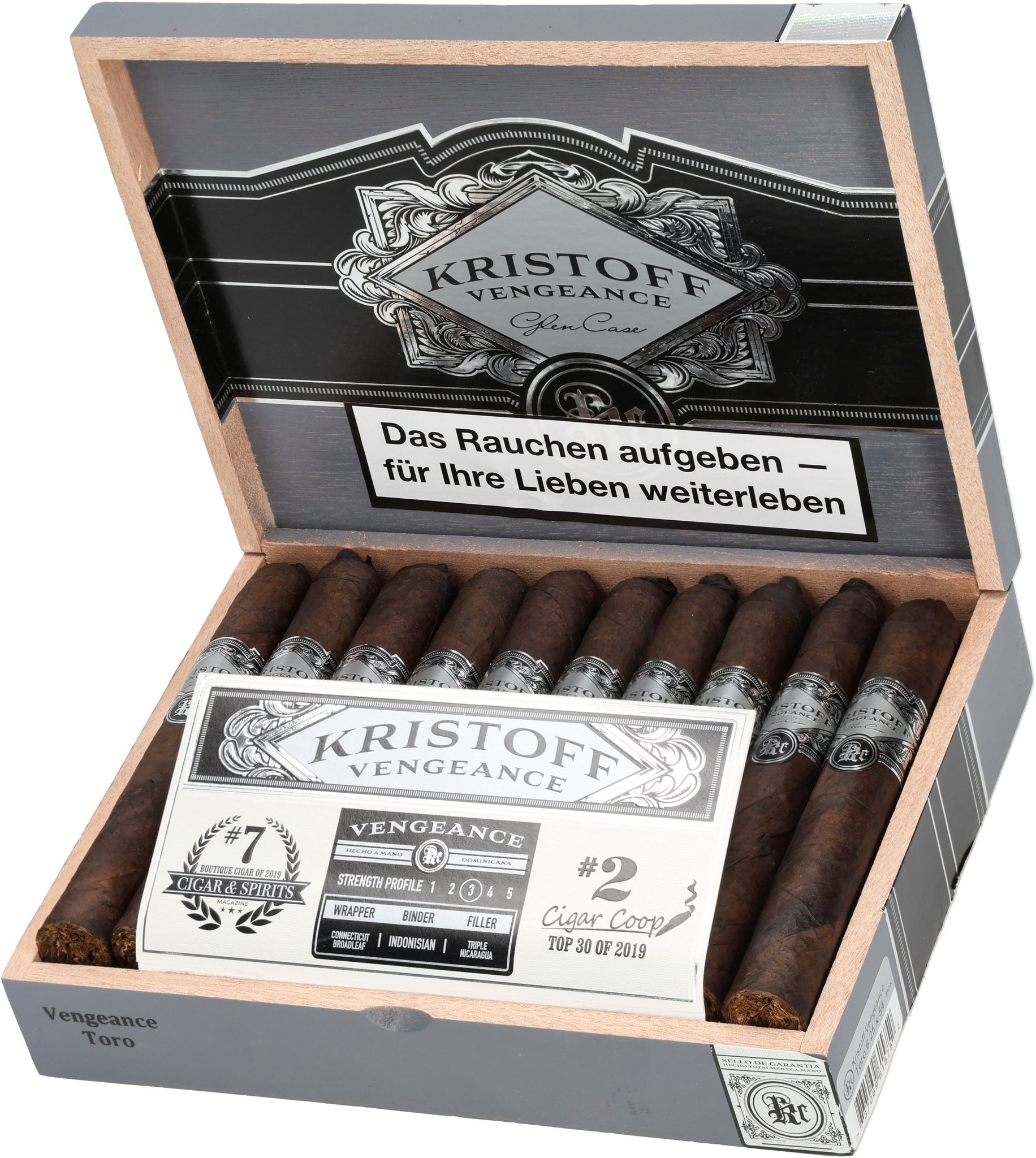 Vengeance Toro Kiste offen