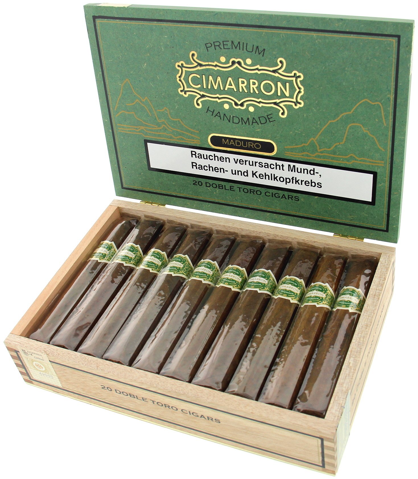 El Artista Cimarron Maduro Doble Toro Kiste offen