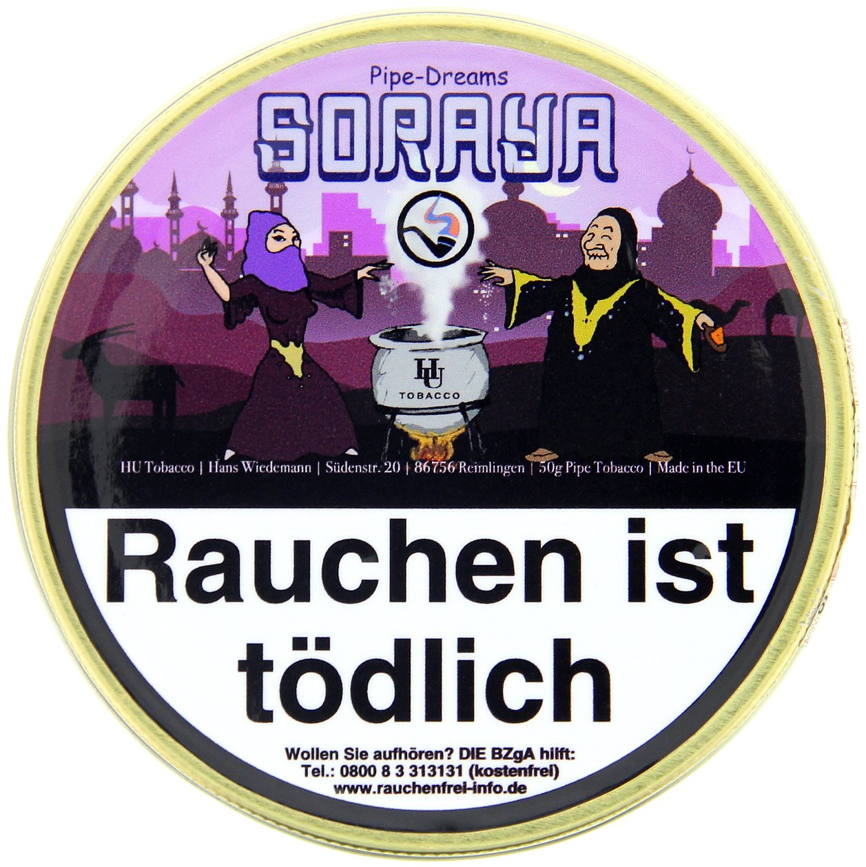 HU Tobacco Pipe Dreams Soraya 50g