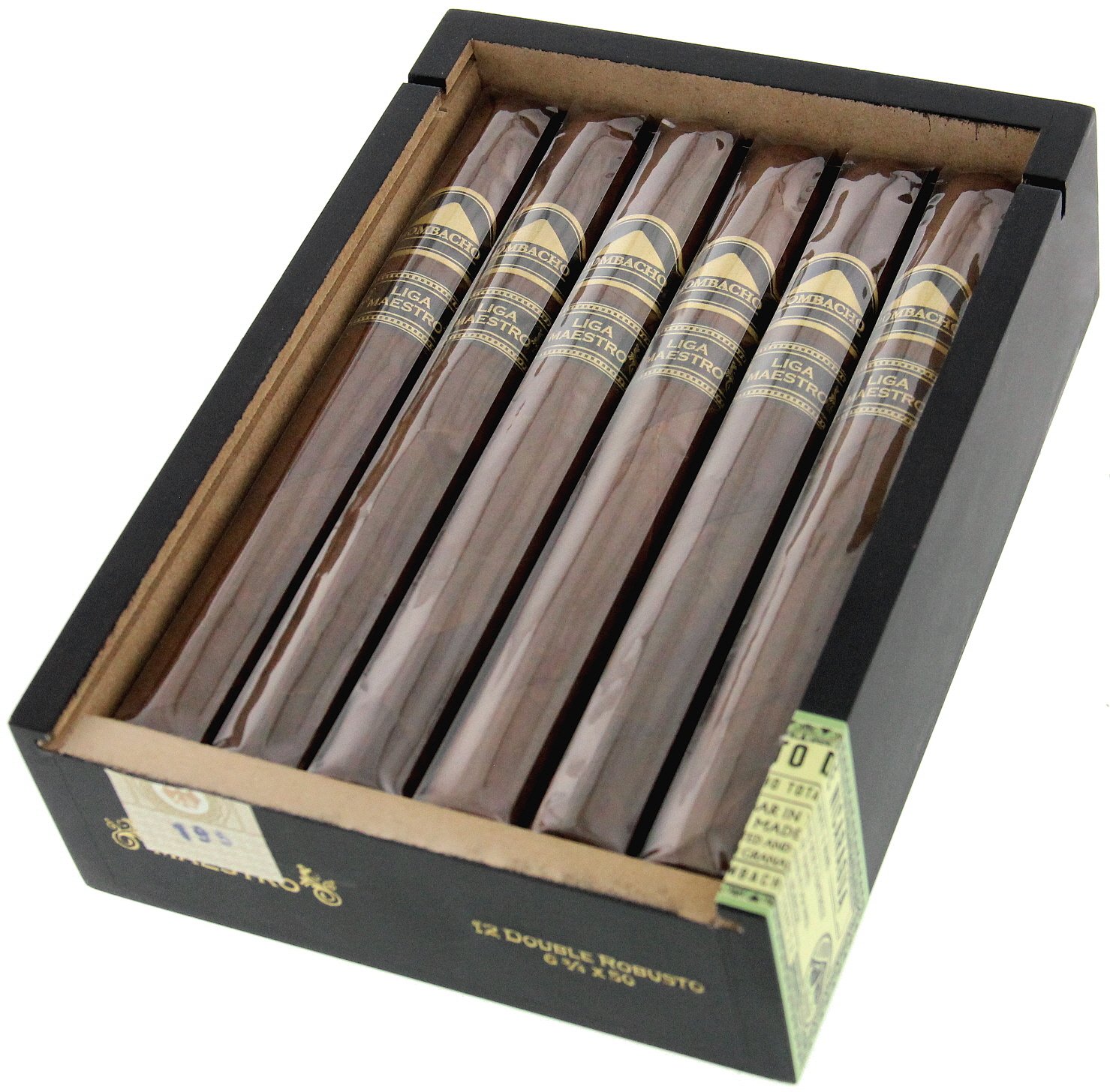 Mombacho Liga Maestro Double Robusto (6.75x50) Kiste offen