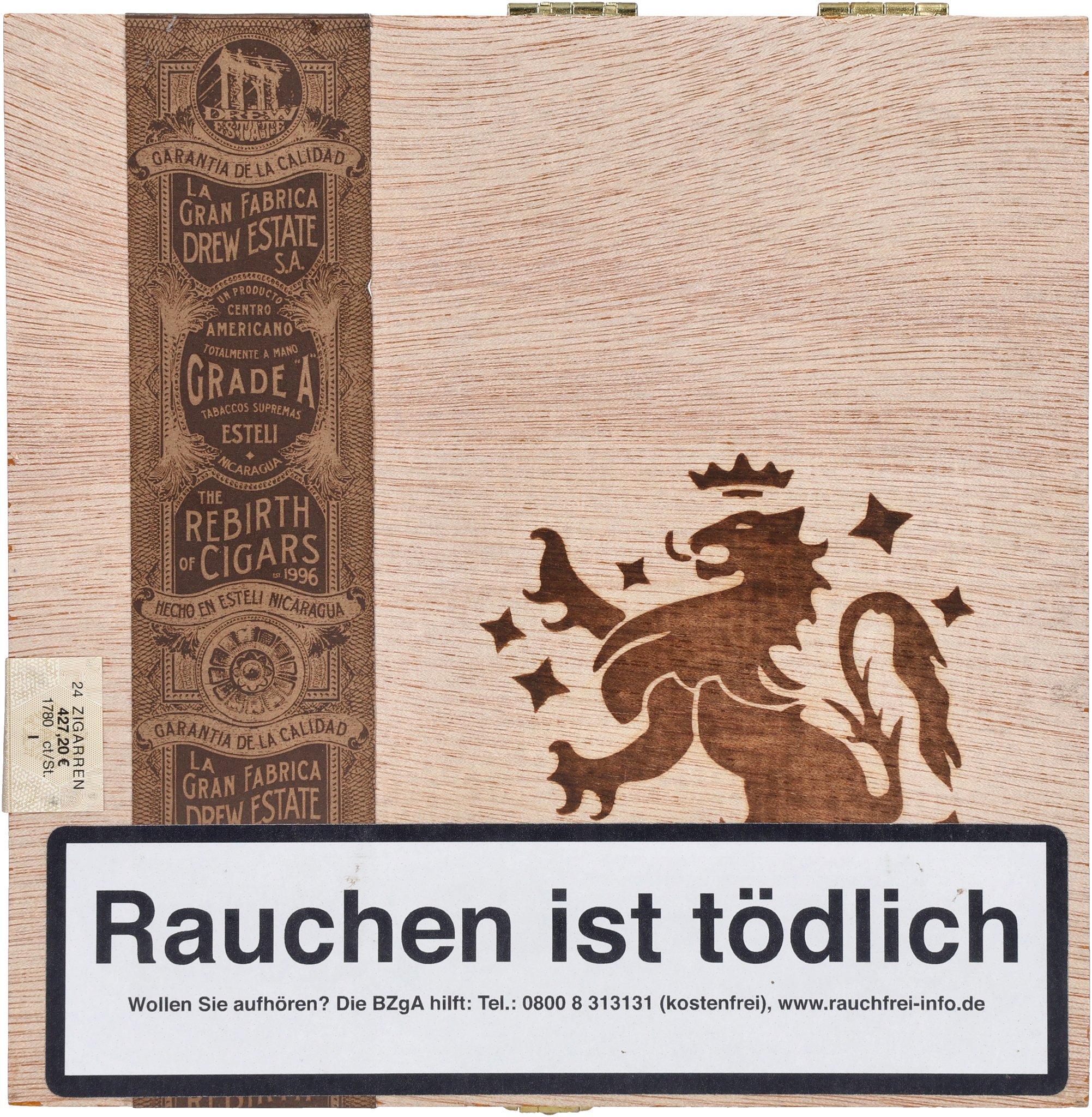 T52 Robusto box front