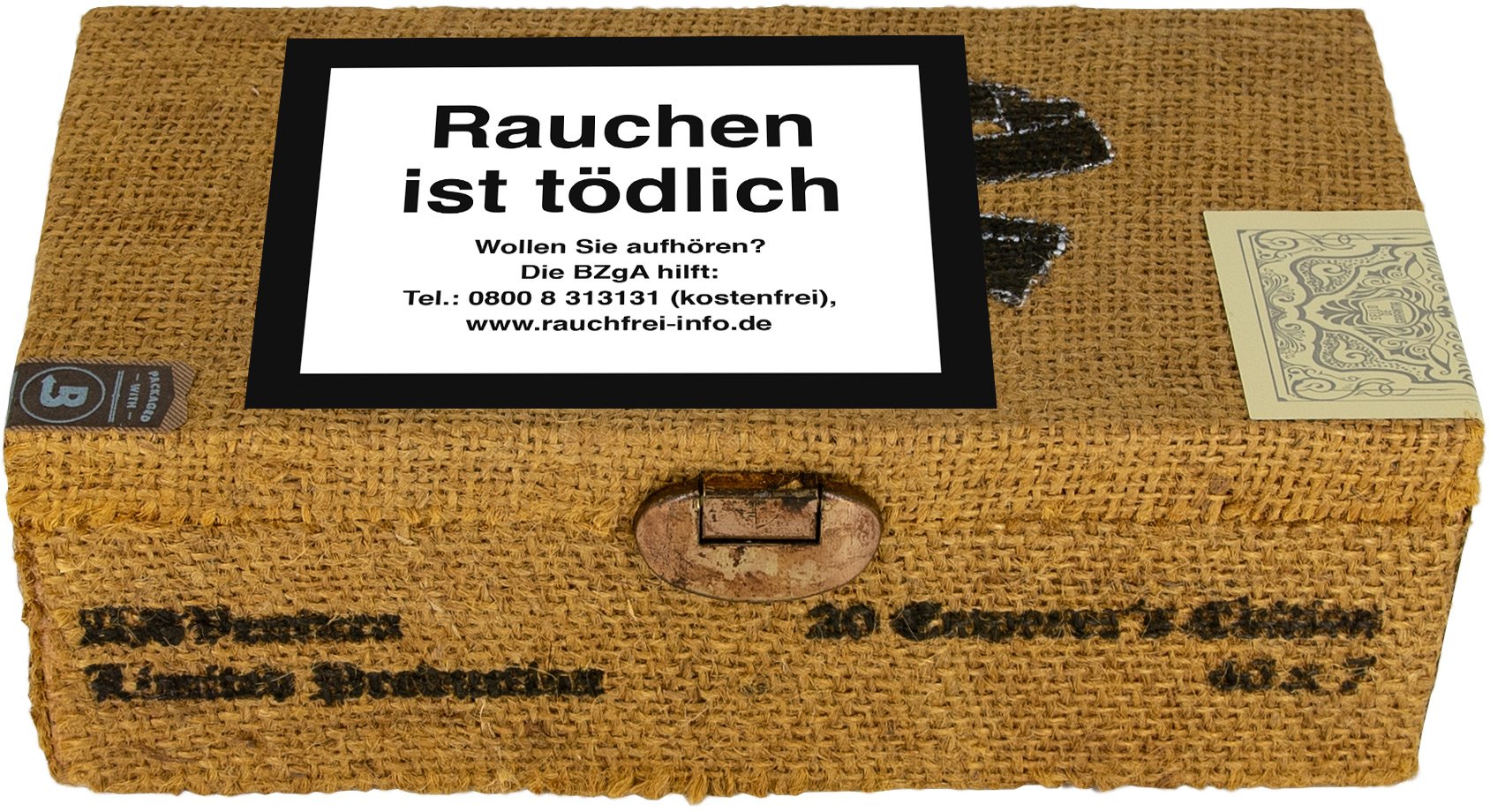 ADV Cigars & McKay The Conqueror Lancero Emperor’s Edition Kiste Frontal