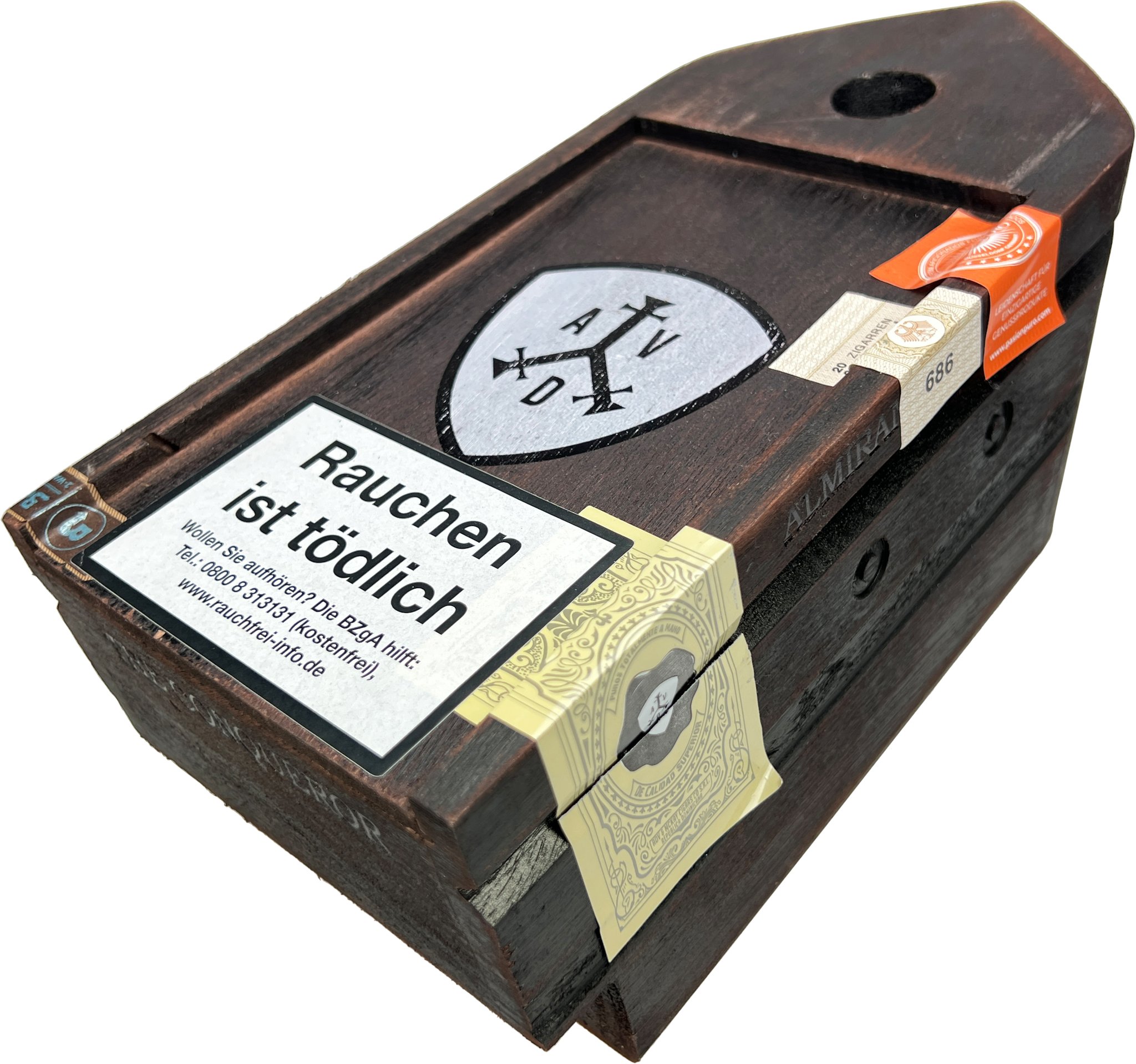 ADV Cigars & McKay The Conqueror Almirante - Toro (54x6) Kiste