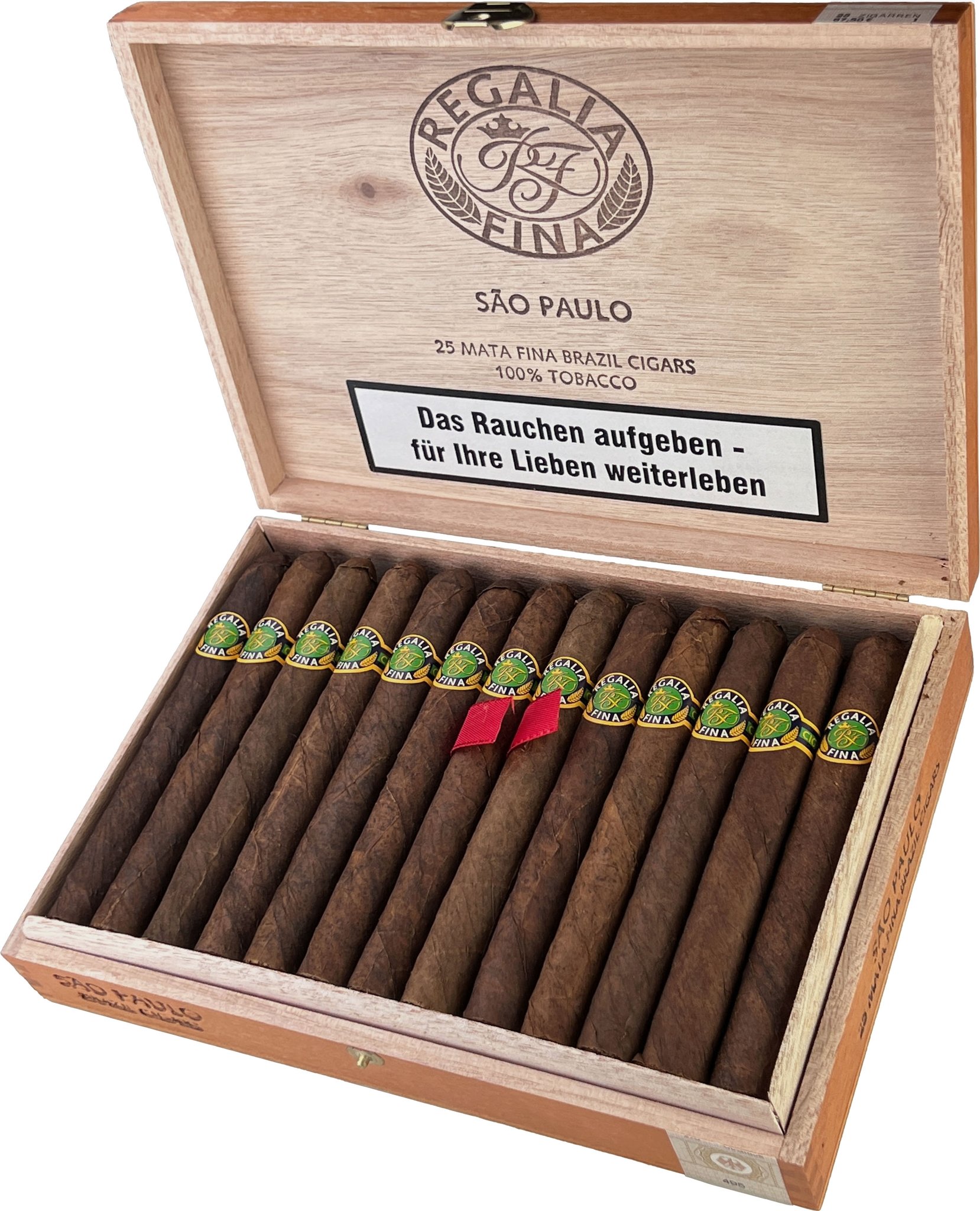 Regalia Fina Sao Paulo Kiste offen