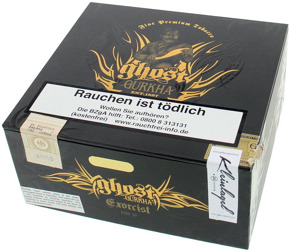 Gurkha Ghost Gold Exorcist Kiste