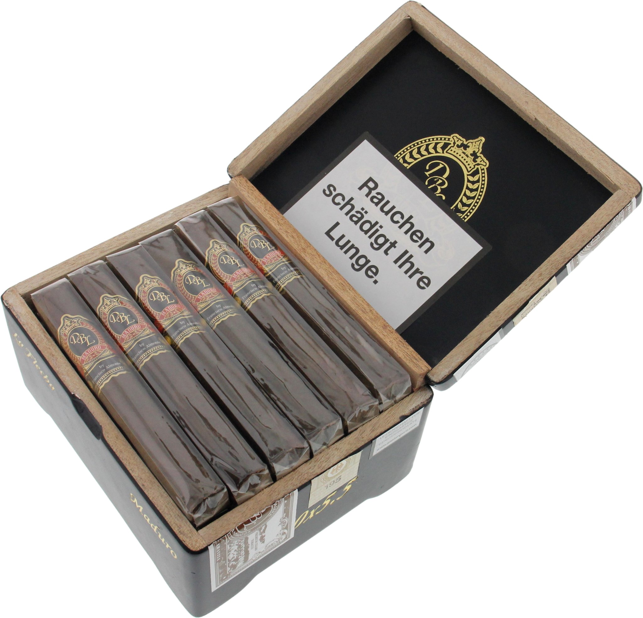 DBL Cigars Dominican Big Leaguer Maduro La Flecha Kiste offen