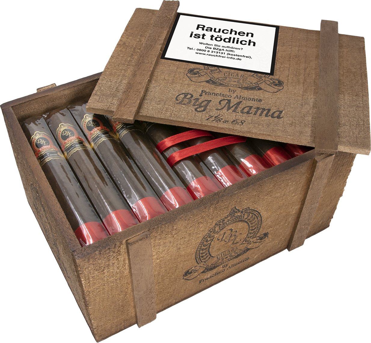 DBL Cigars Dominican Big Leaguer Limited Edition Big Mama Kiste offen 2