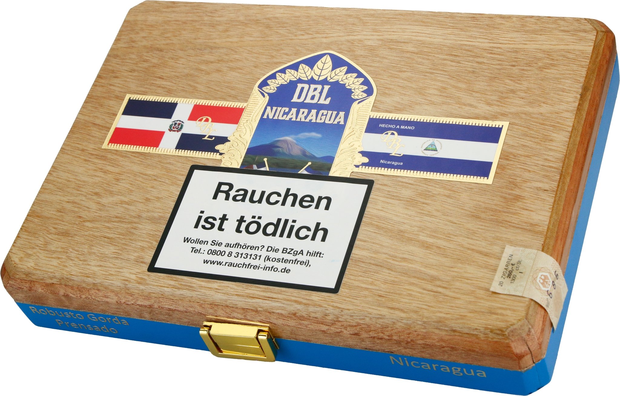 DBL Cigars Dominican Big Leaguer Linea Robusto Gorda Prensado_02