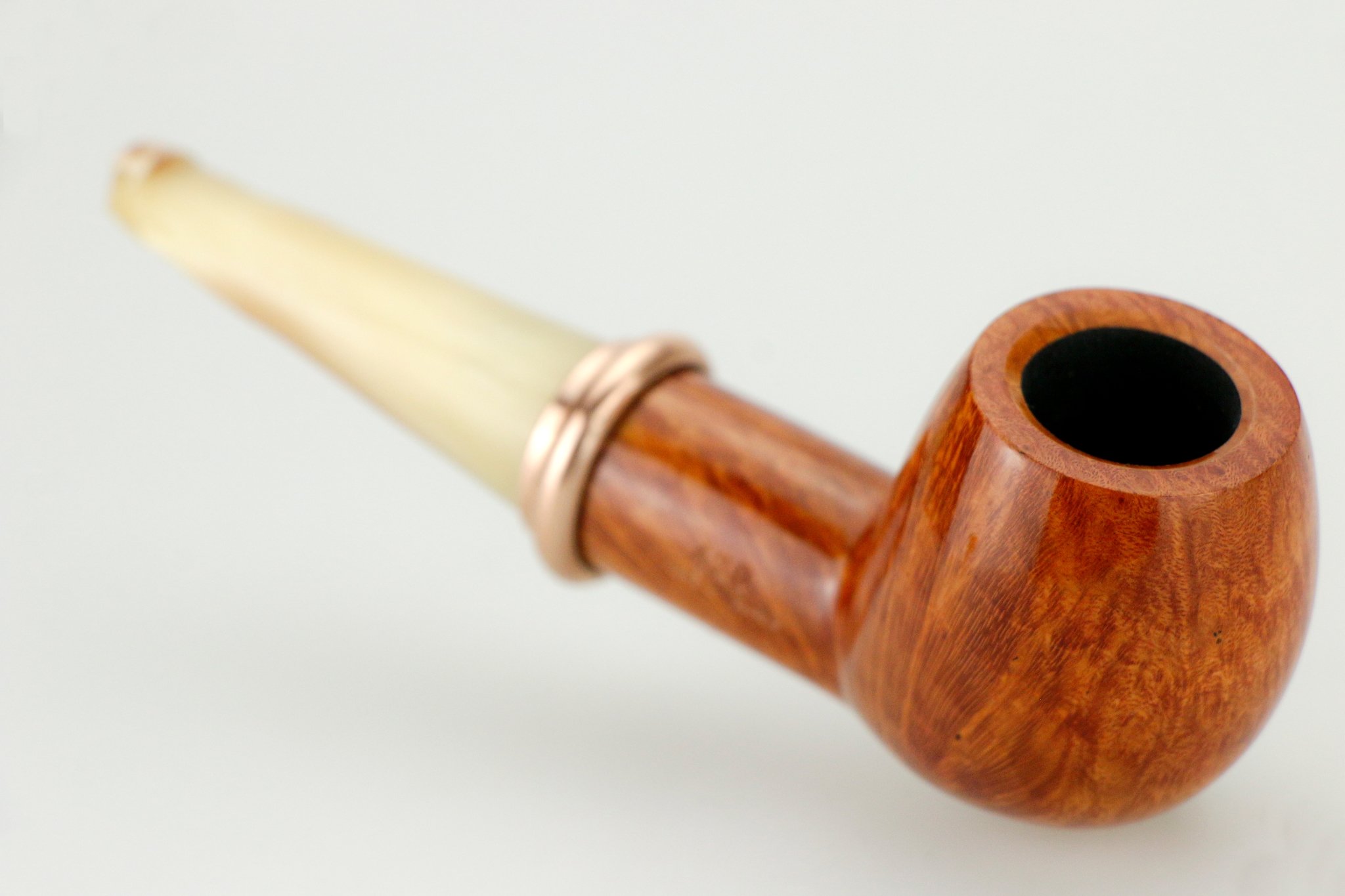 Big Ben Phantom Pfeifen nature polish rose gold ring horn stem Modell 420 (112012420)_03