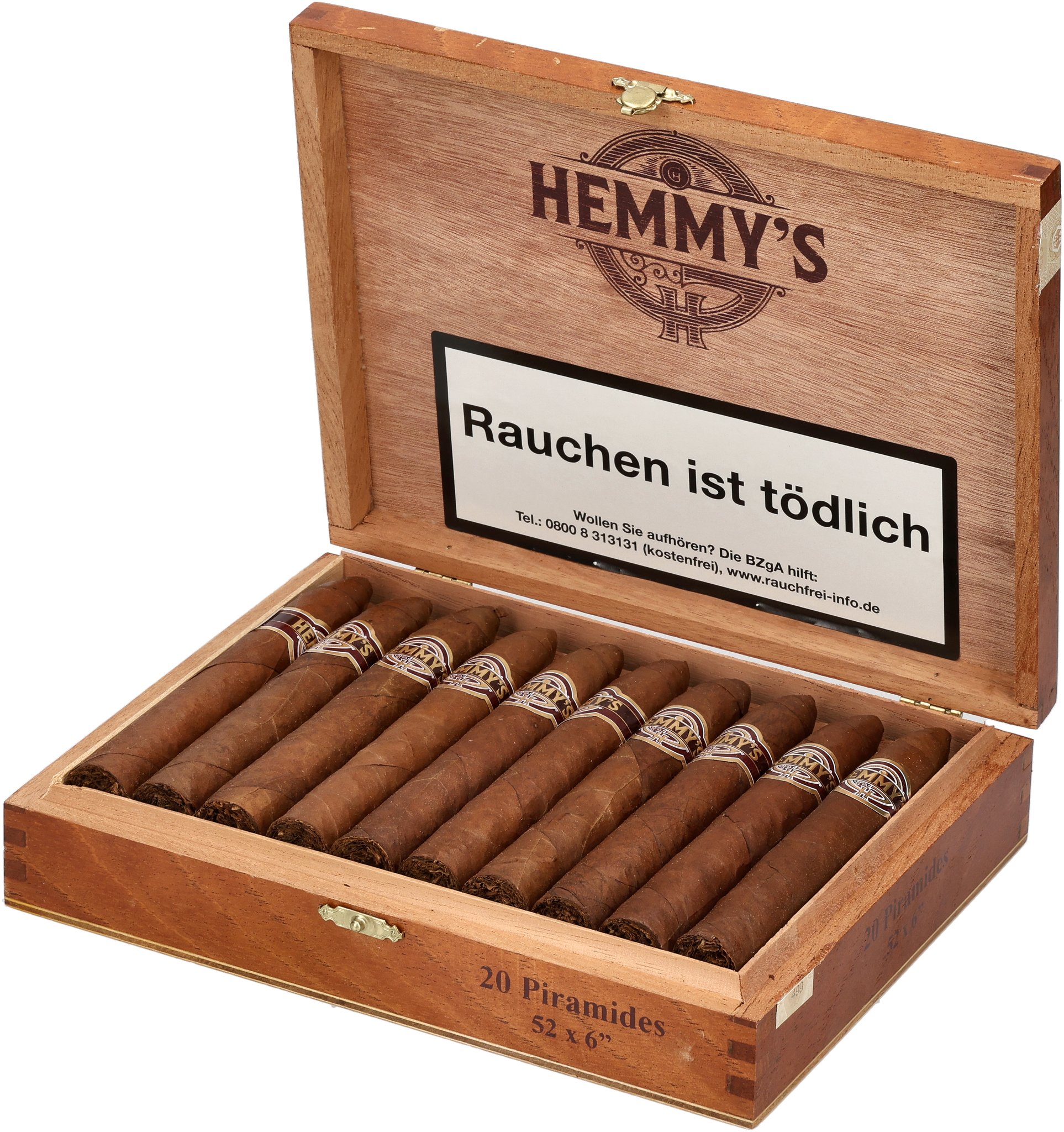 Hemmys Piramide box open