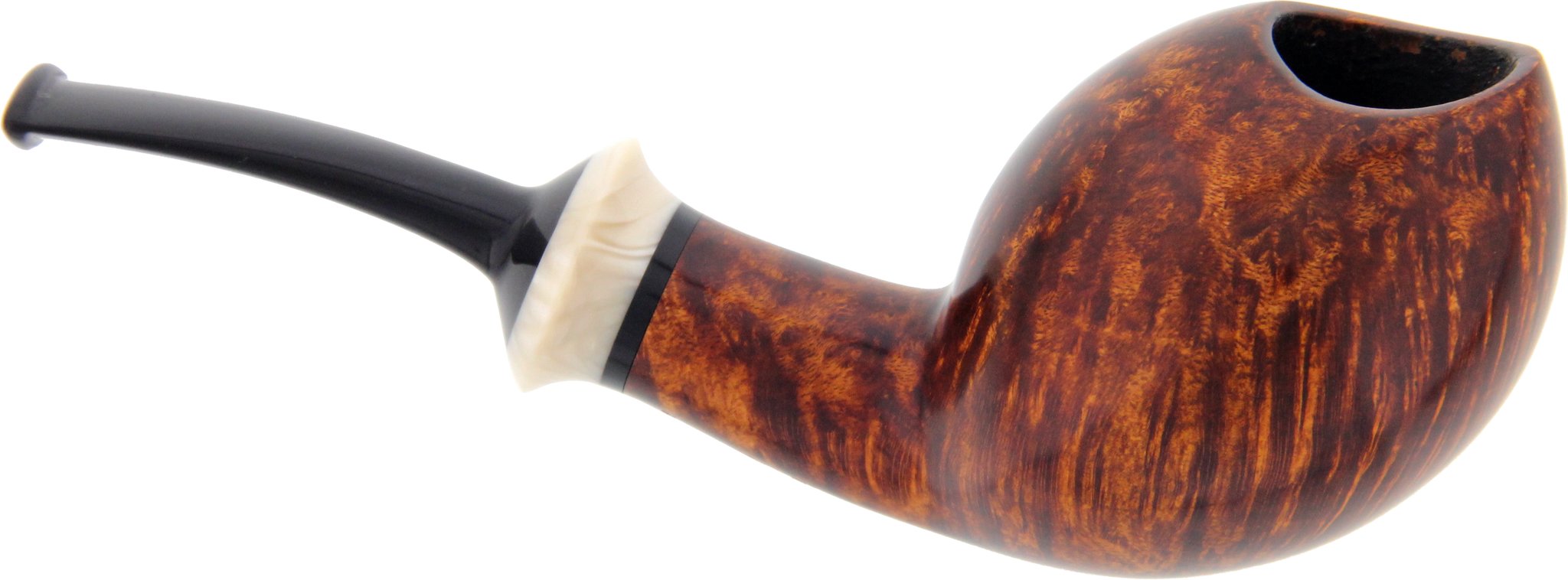 Henrik Kroll Freehand Pfeifen Category A* "Egg" (interne Nr. 5) Detailansicht