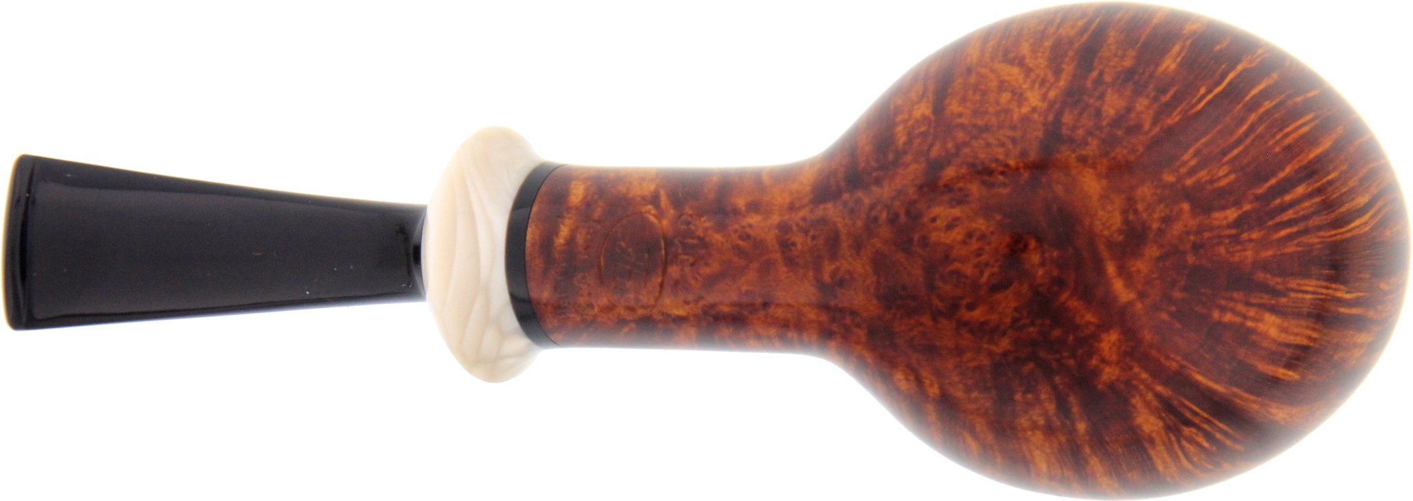 Henrik Kroll Freehand Pfeifen Category A* "Egg" (interne Nr. 5) Unterboden