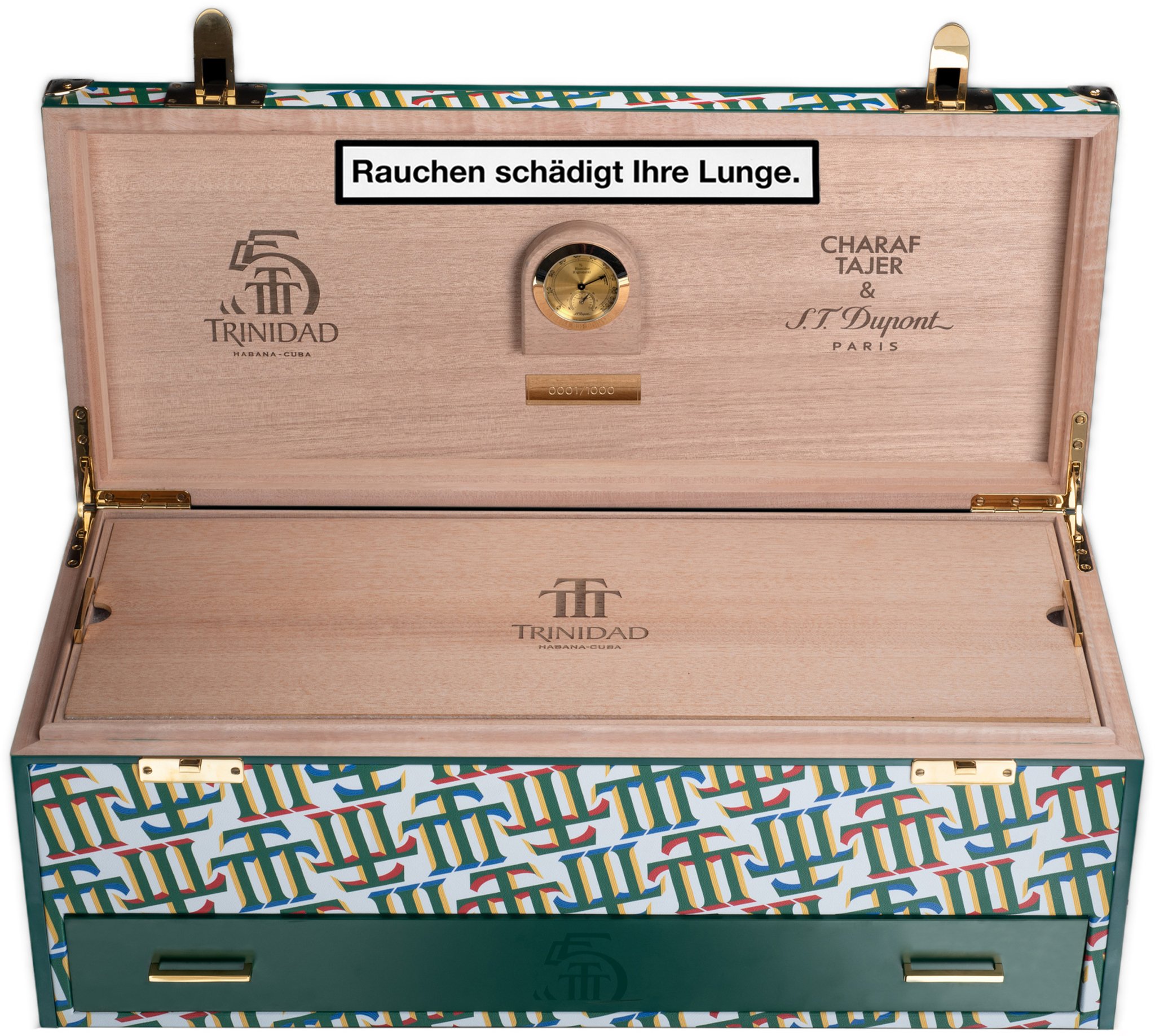 Trinidad Vintage 10 Fundadores 55 Aniversario (Humidor von Charaf Tajer)_