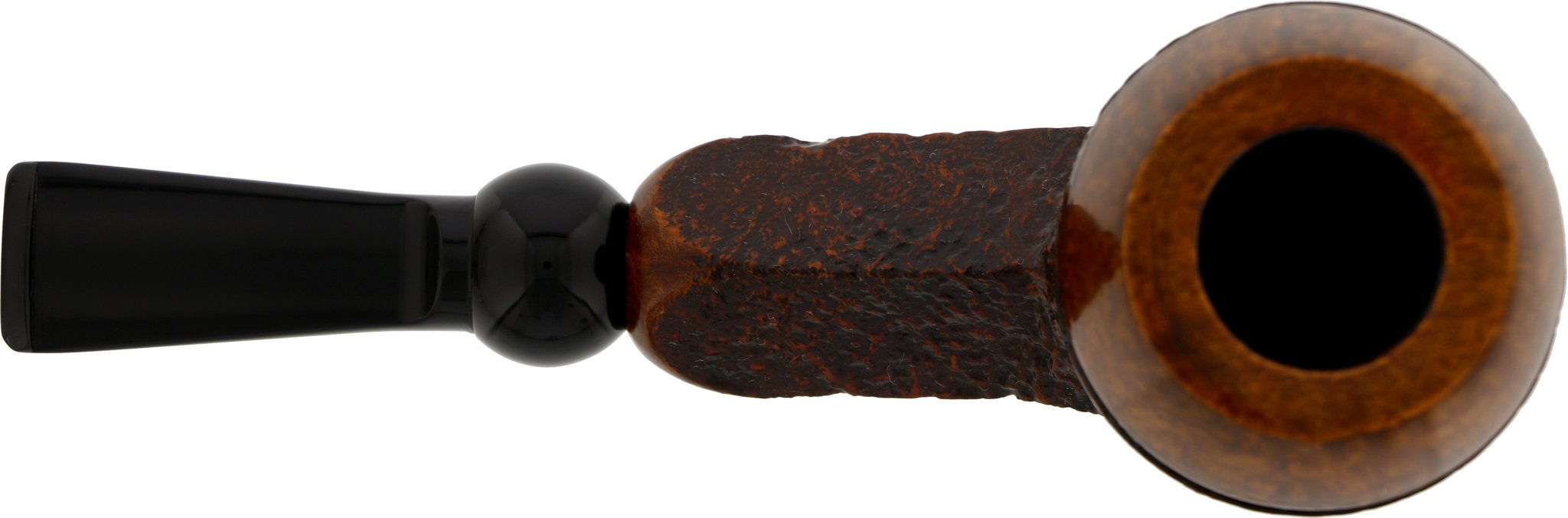 Holmer Knudsen Freehand Pfeifen Bulldog (interne Nr. 11) Draufsicht